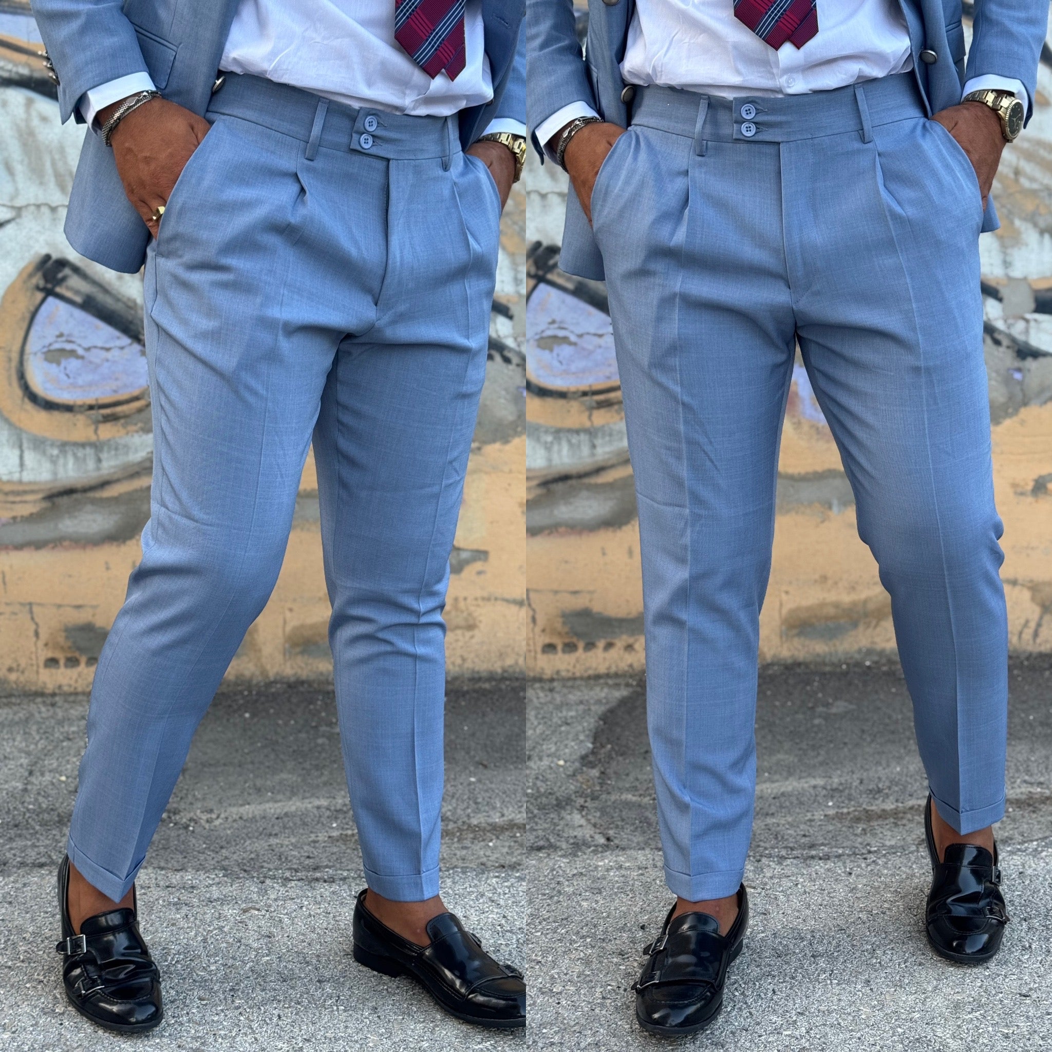 Abito sartoriale doppiopetto Ddsmile