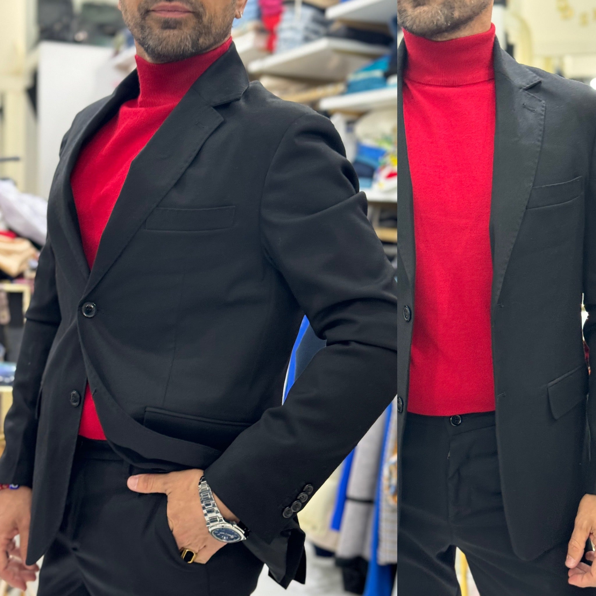 Abito Monopetto Slim napoleon