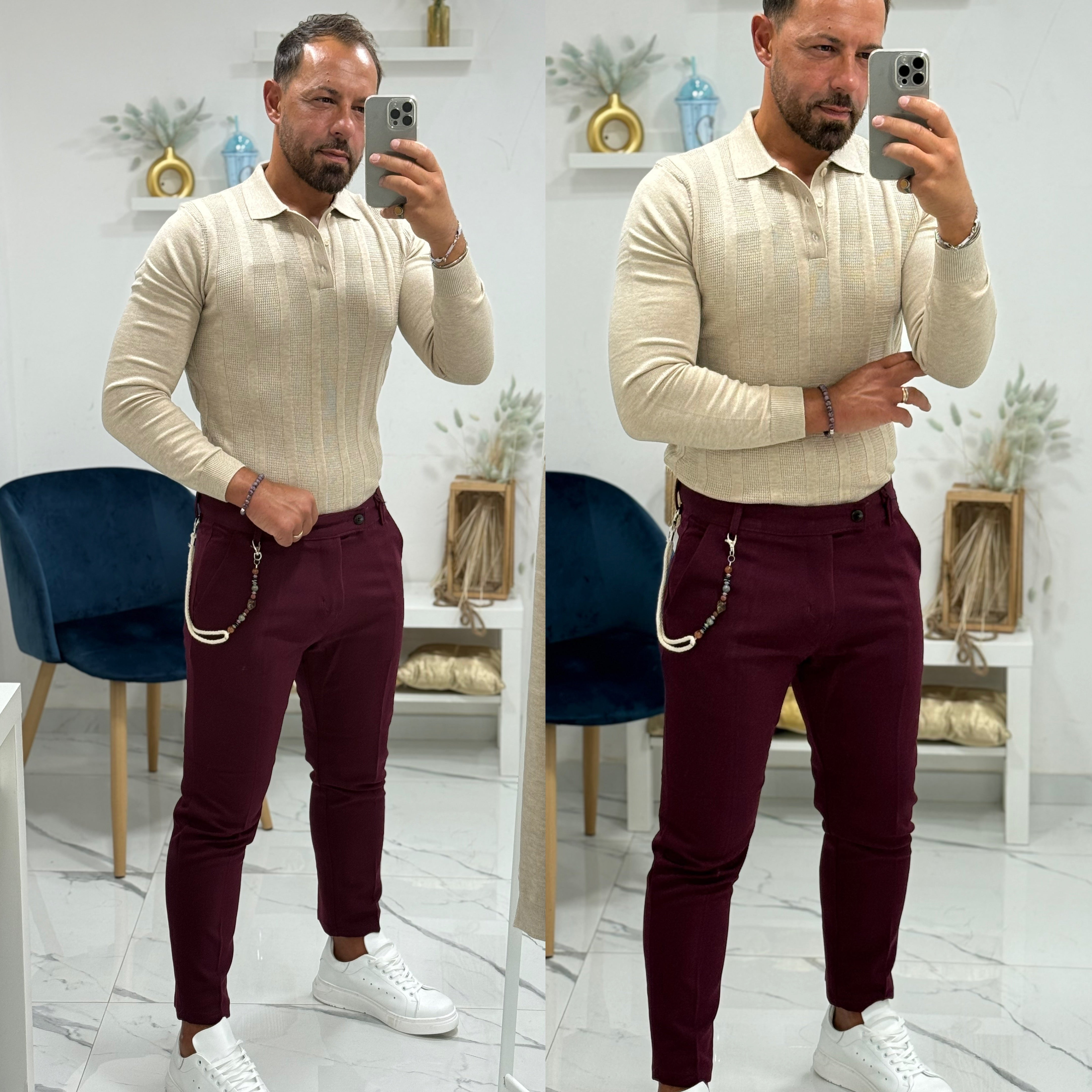 Polo slim collo camicia florence