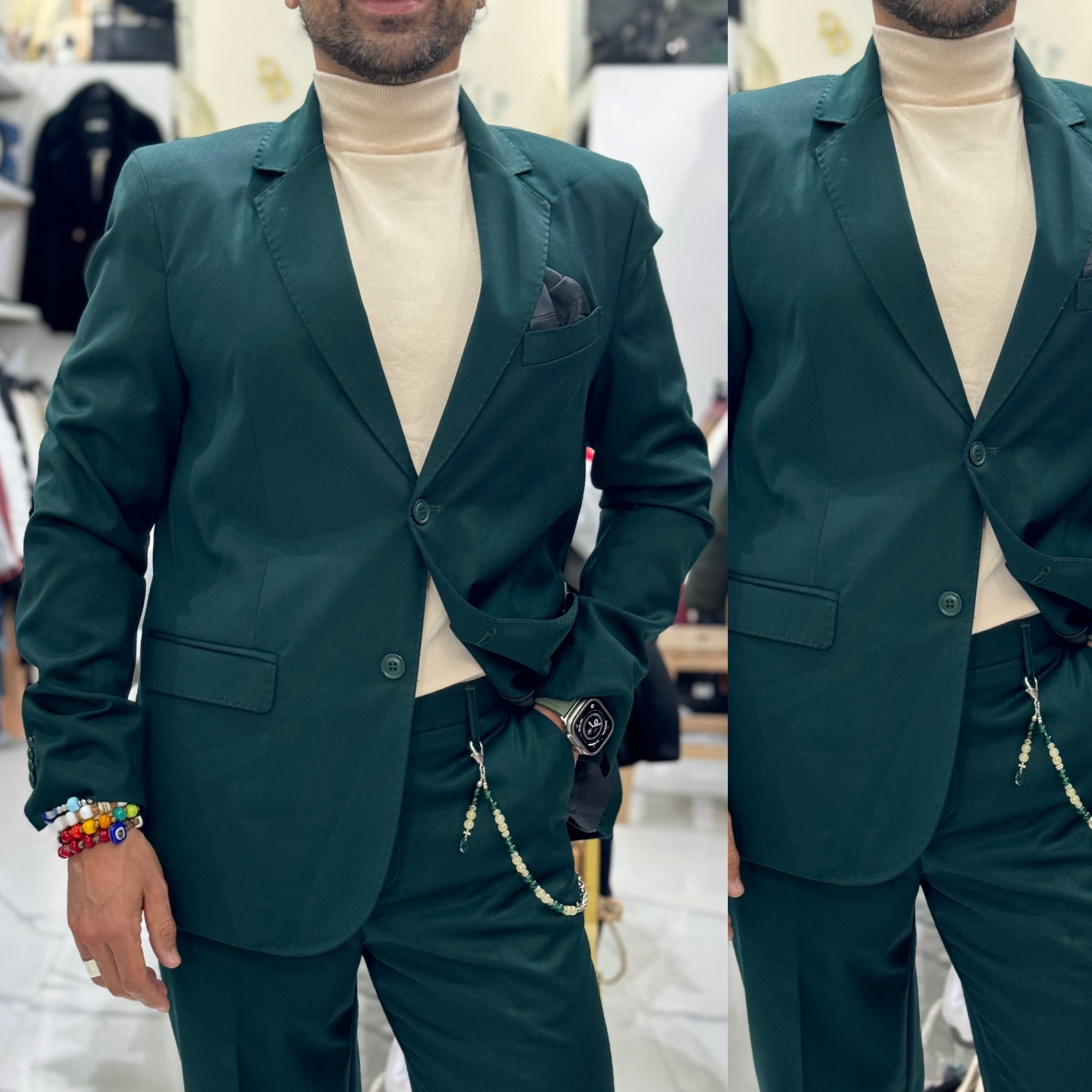 Abito Monopetto Slim napoleon