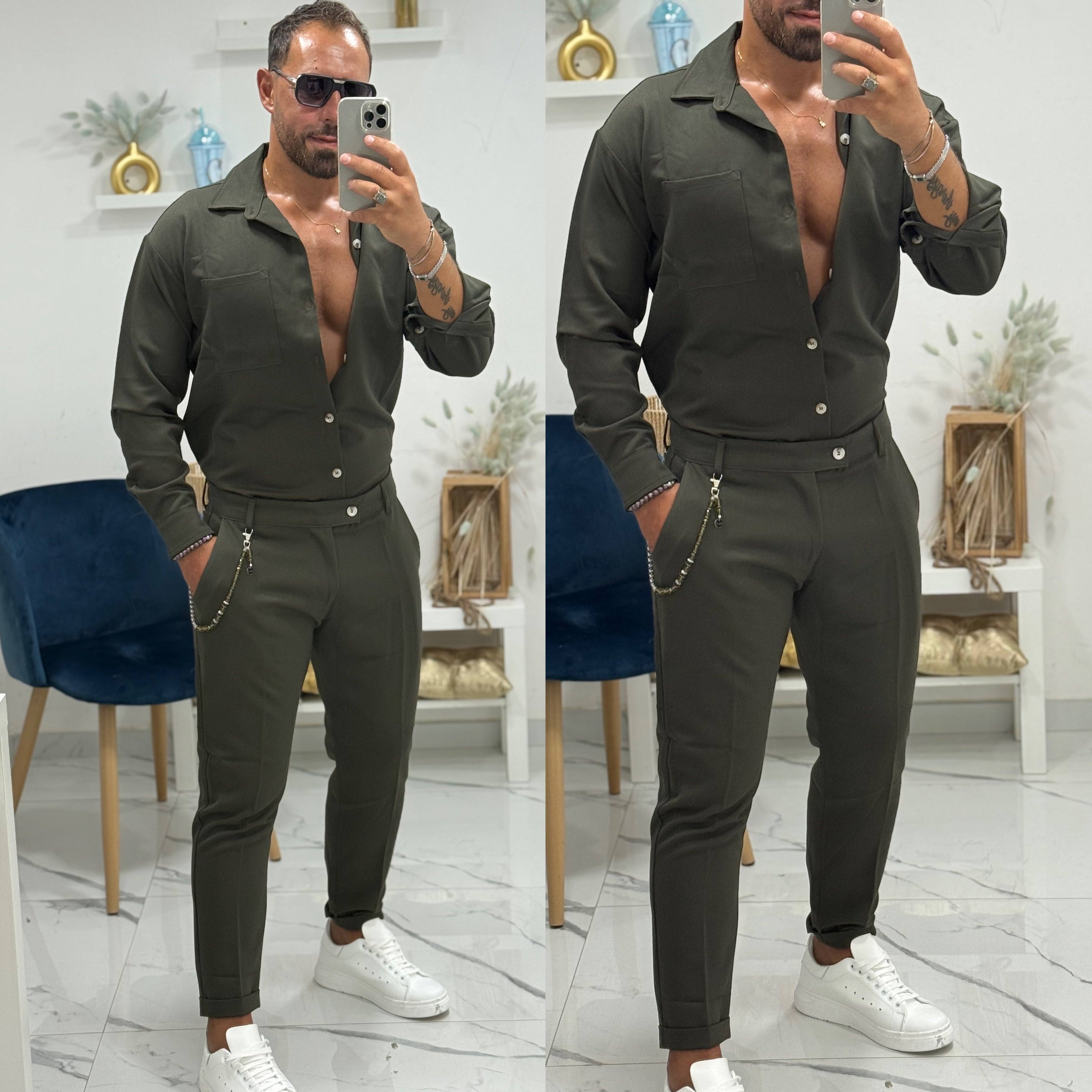 Coordinato camicia e pantalone Martini