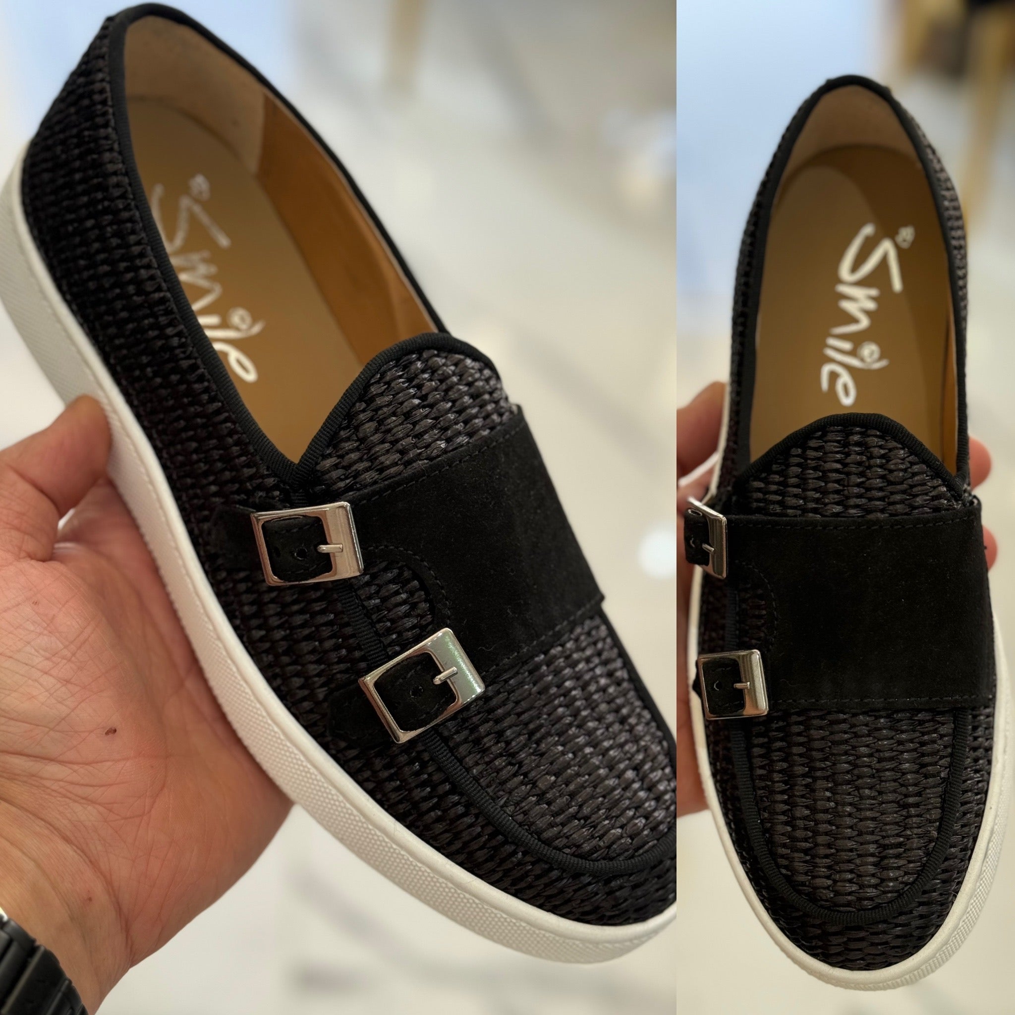 Scarpe mocassino doppia fibia sneakers Ddsmile limited