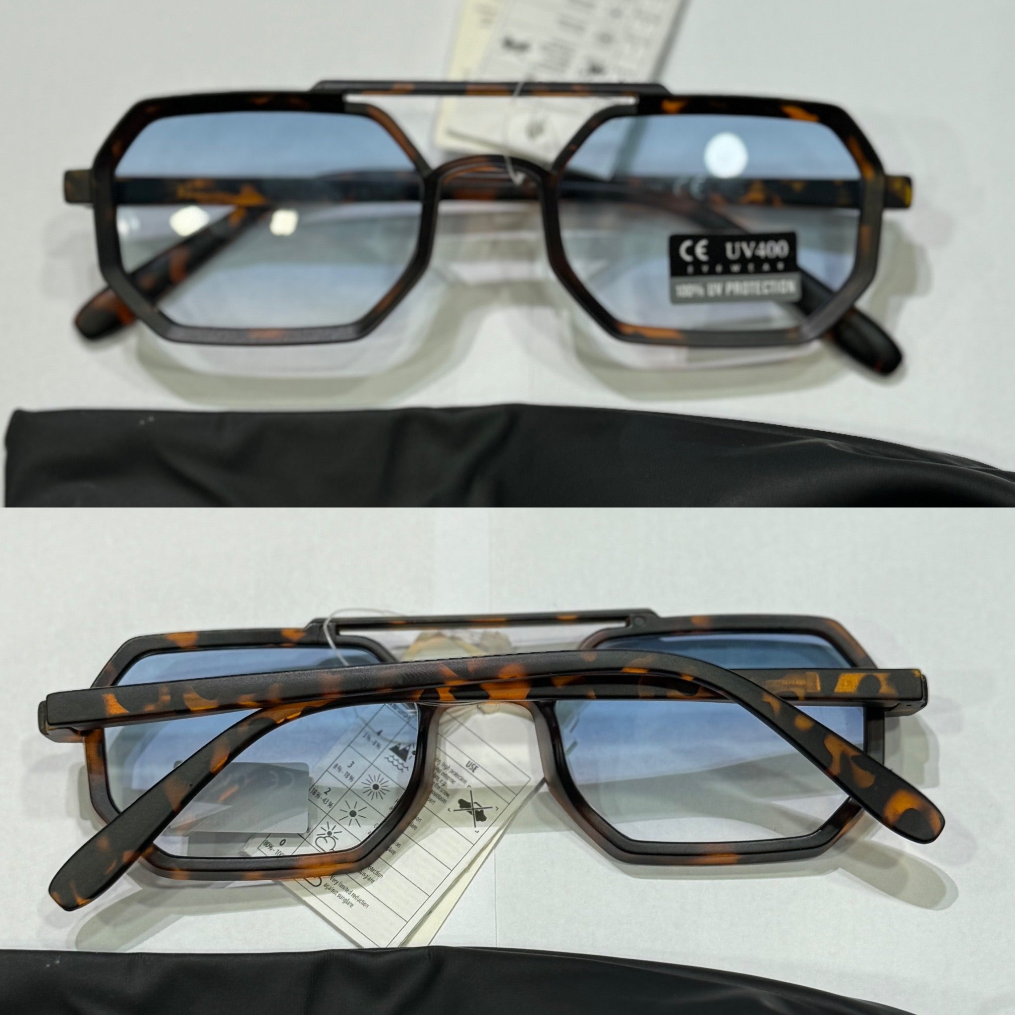 Occhiali da sole esagonali Ibiza