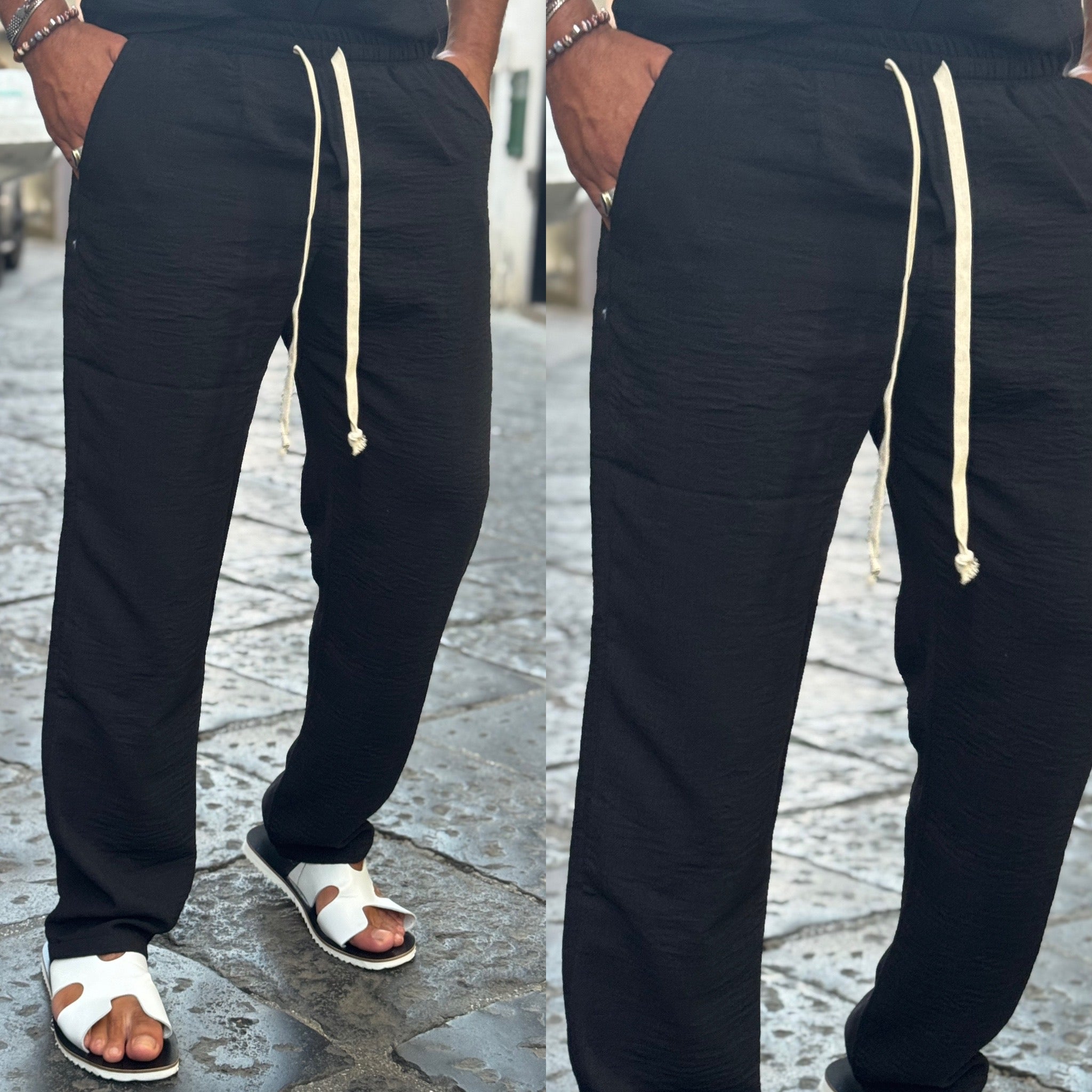 Coordinato coreano Santorini fondo largo