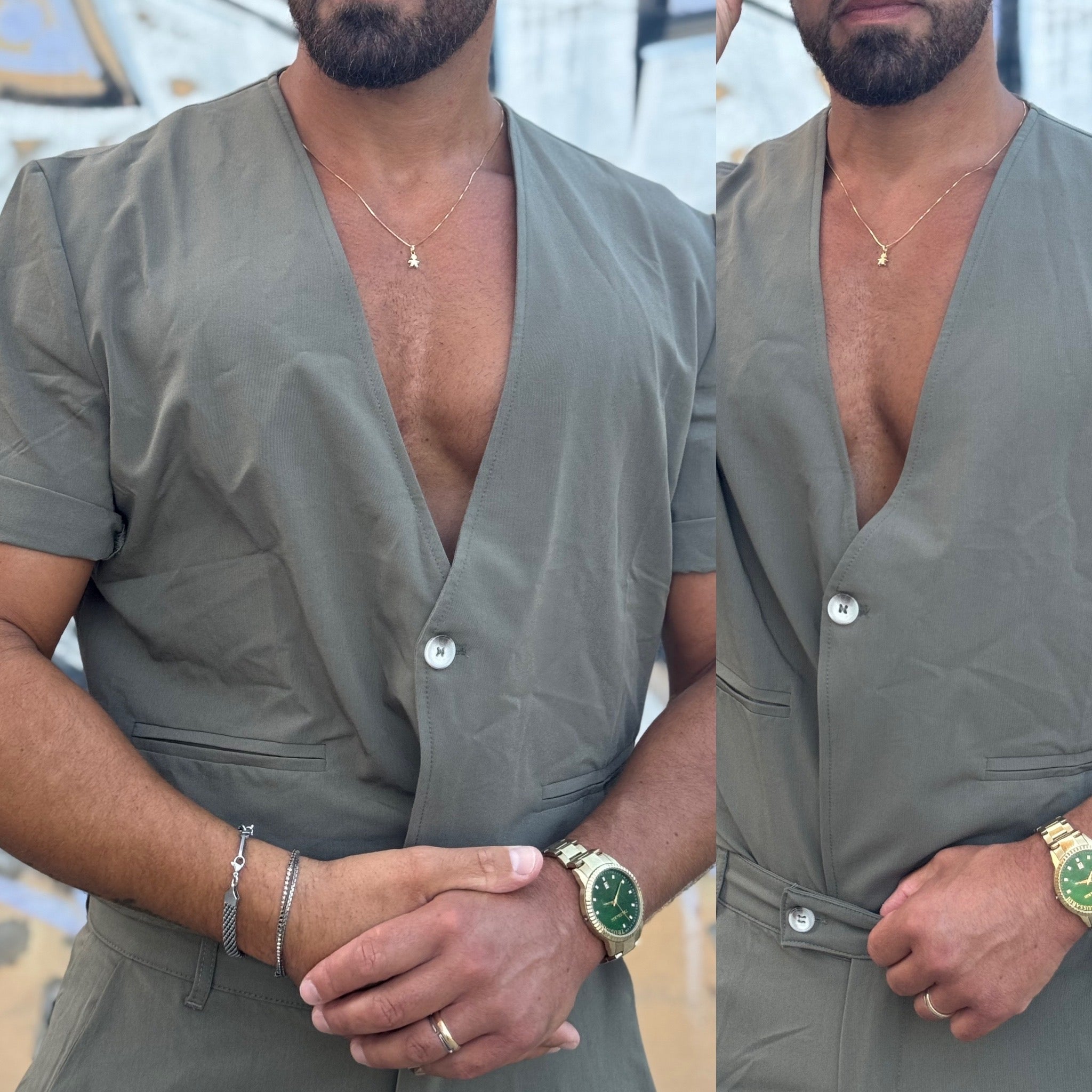 Coordinato coreano fiacca e pantalone SHARM