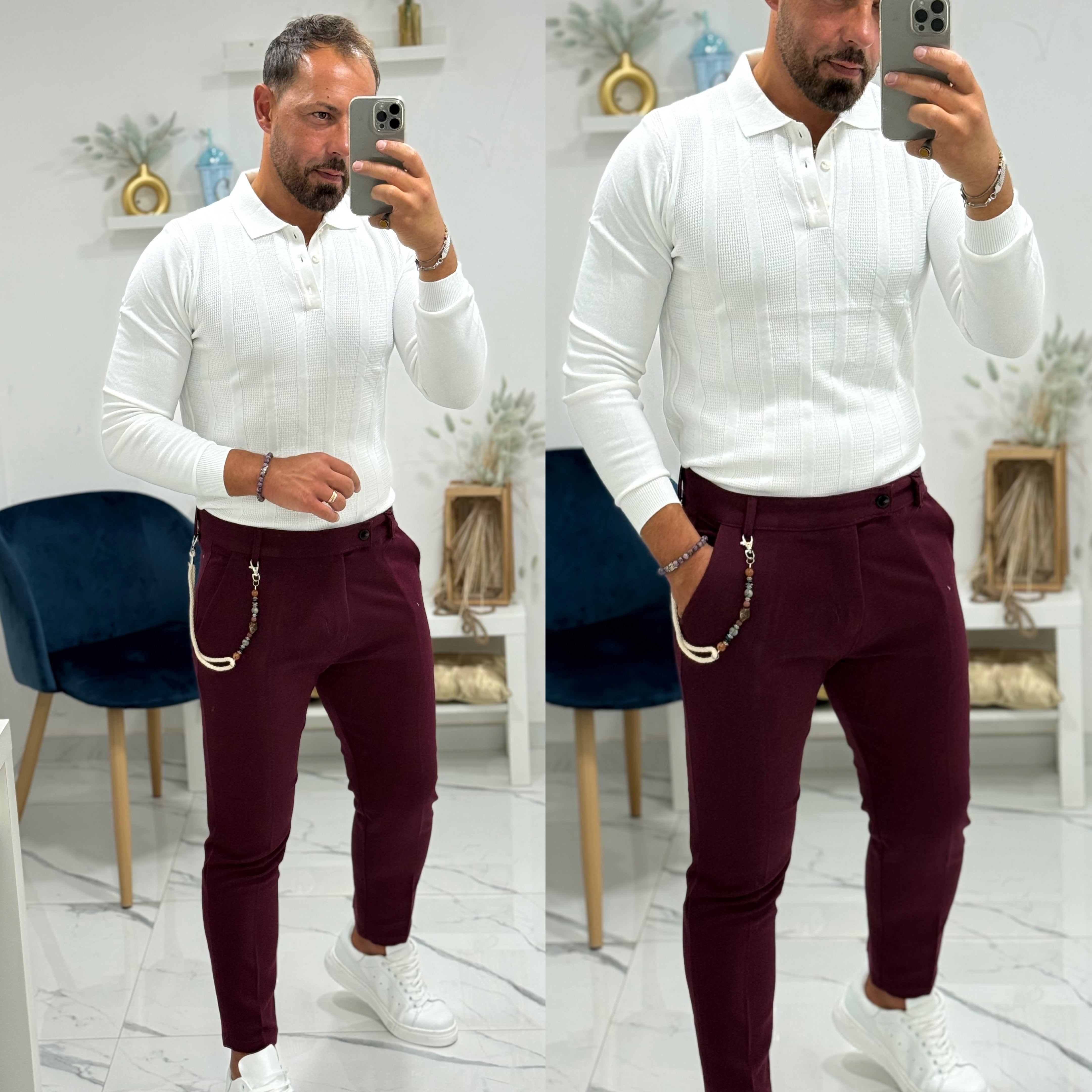 Polo slim collo camicia florence