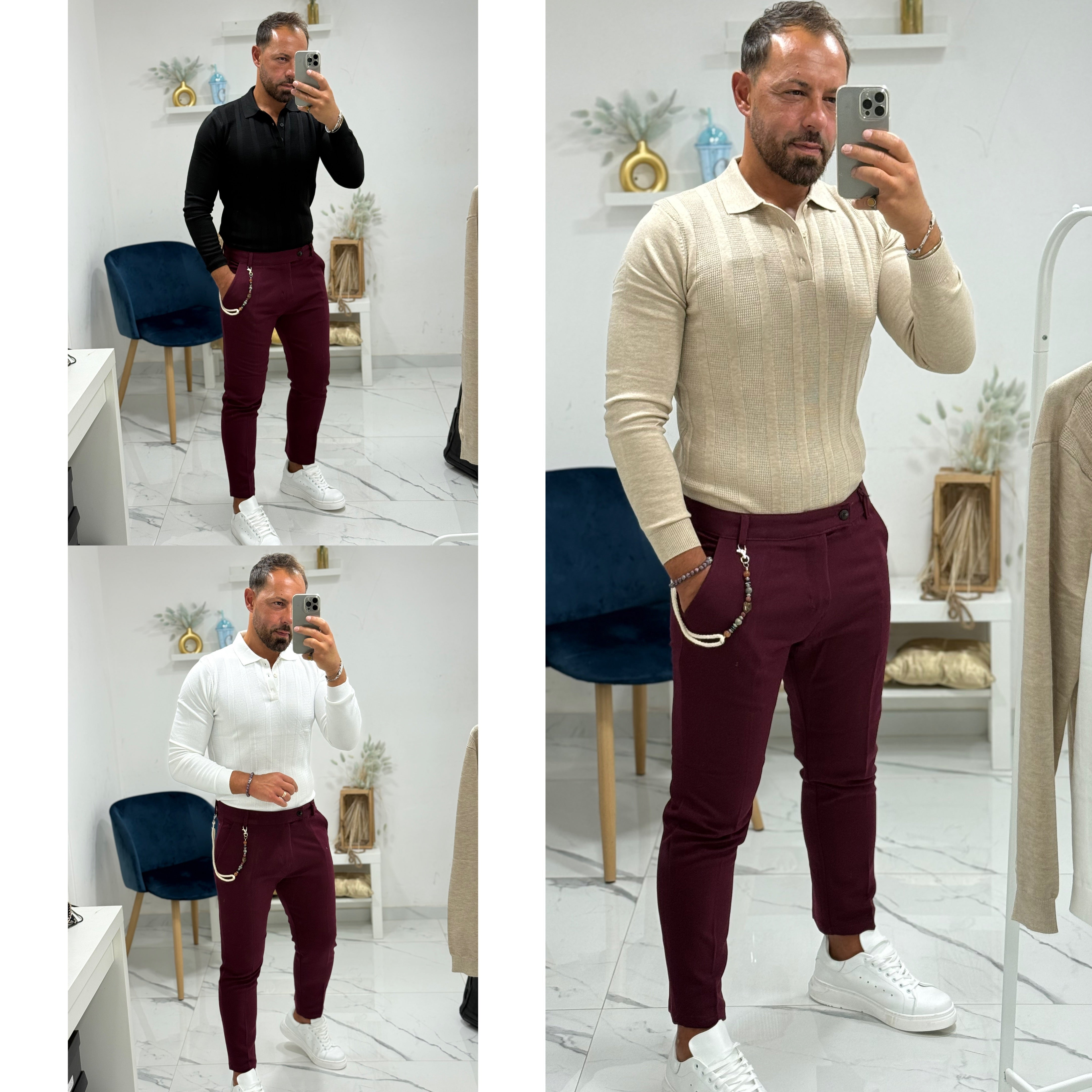 Polo slim collo camicia florence