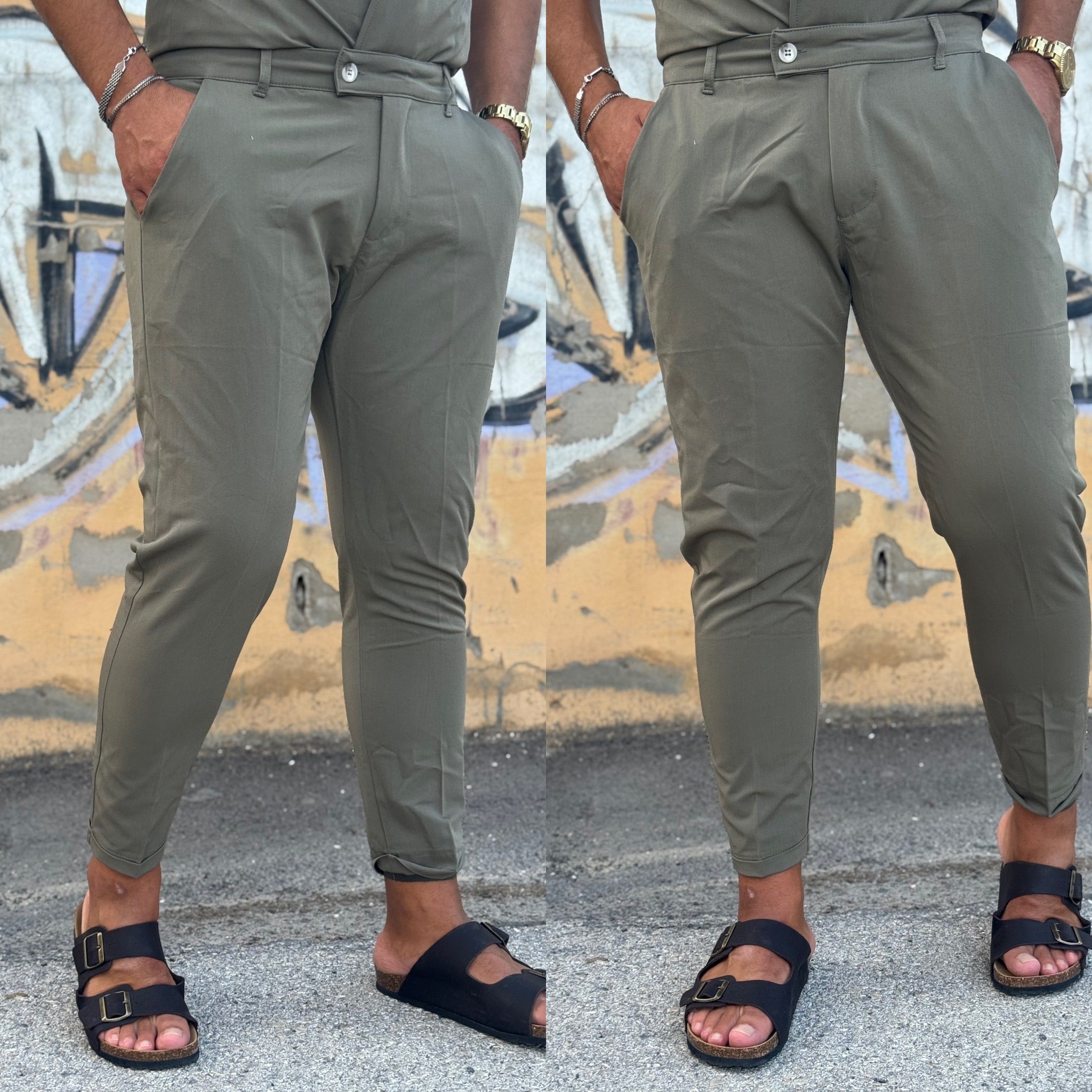 Coordinato coreano fiacca e pantalone SHARM