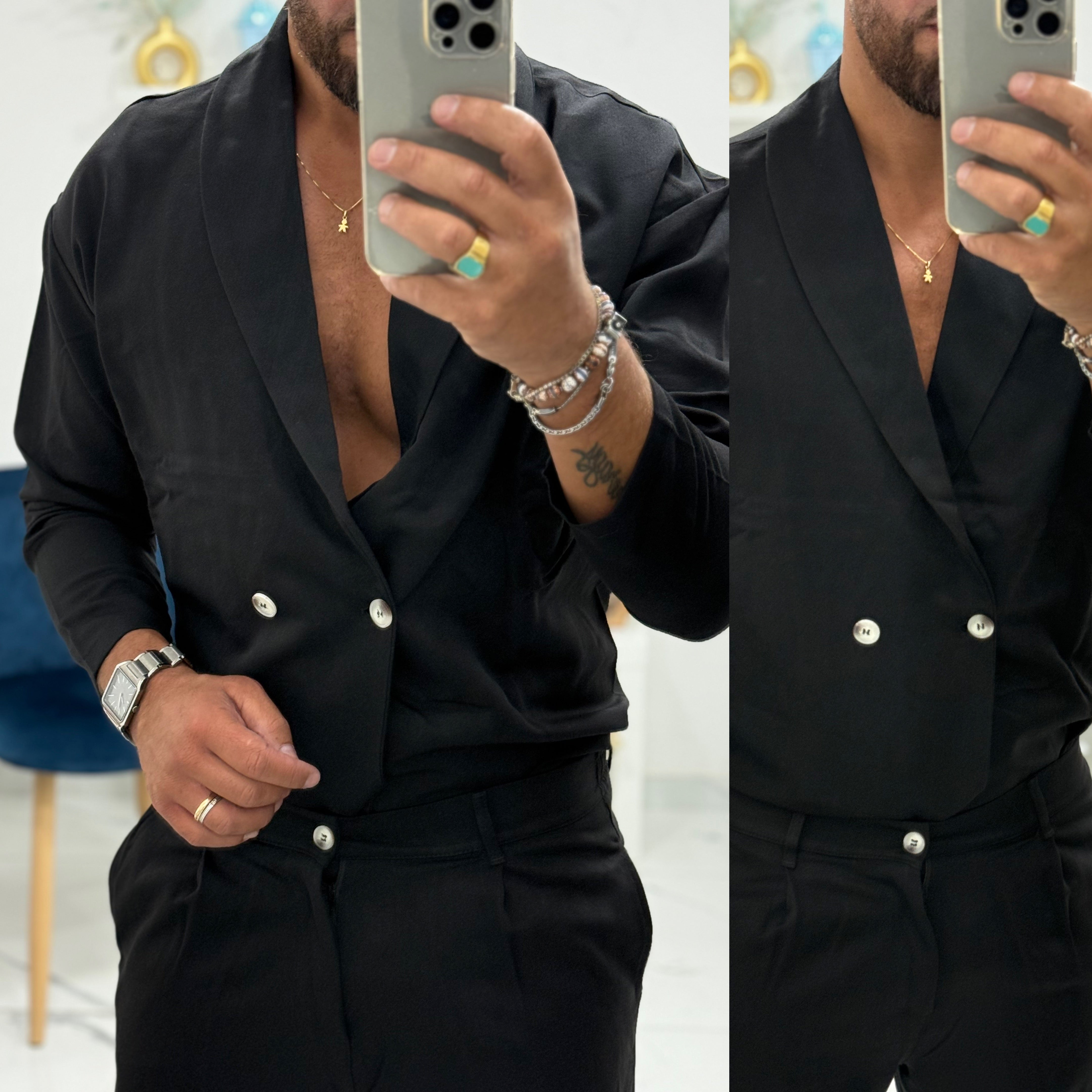 Combo verde giacca pantalone Florida