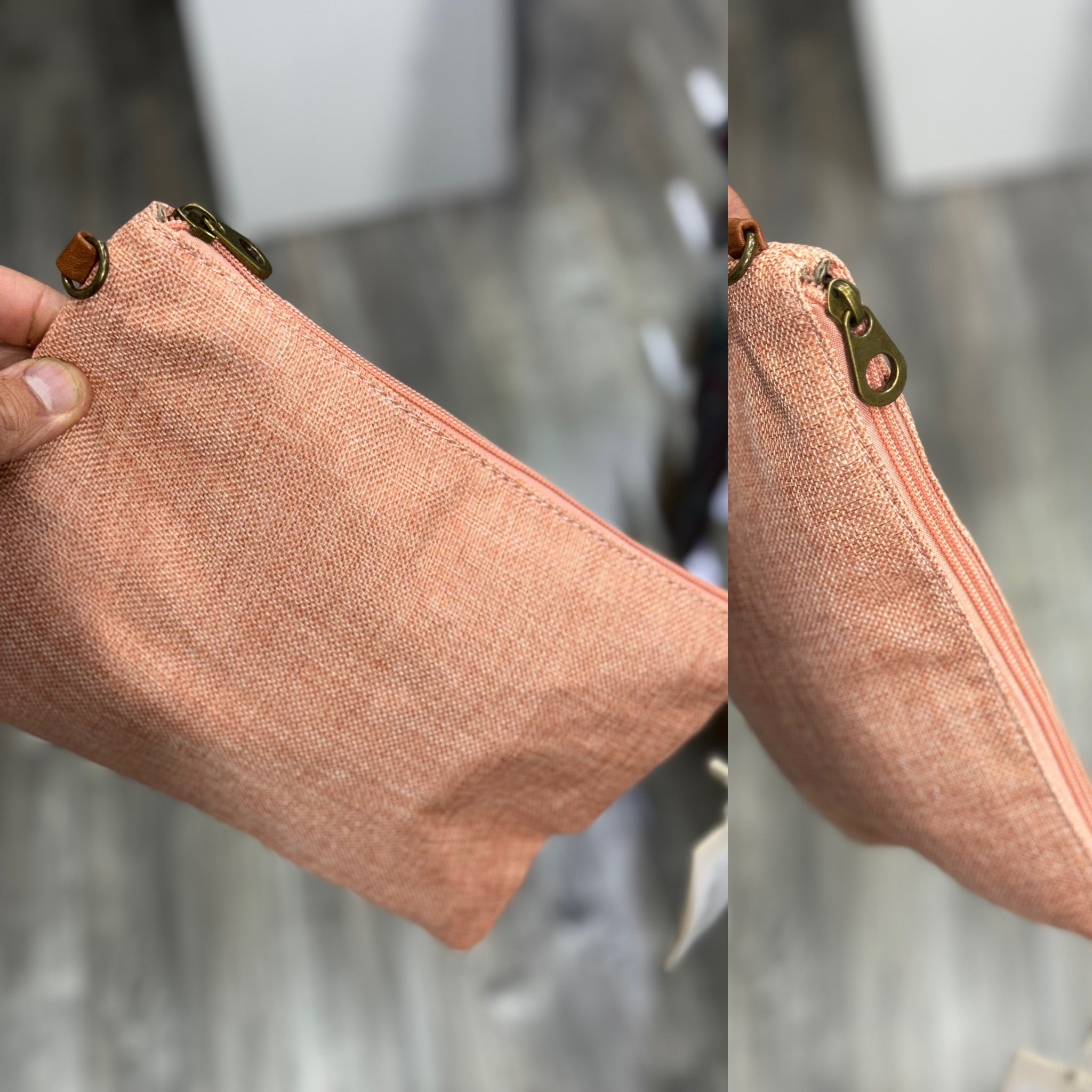 Pochette uomo zip e borsa tracolla