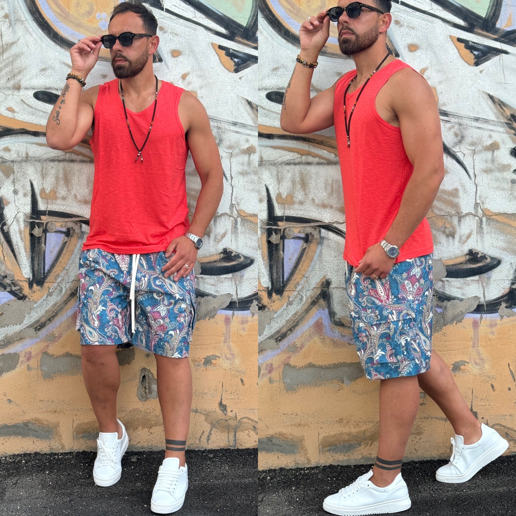 Canotta in cotone Slim luxury