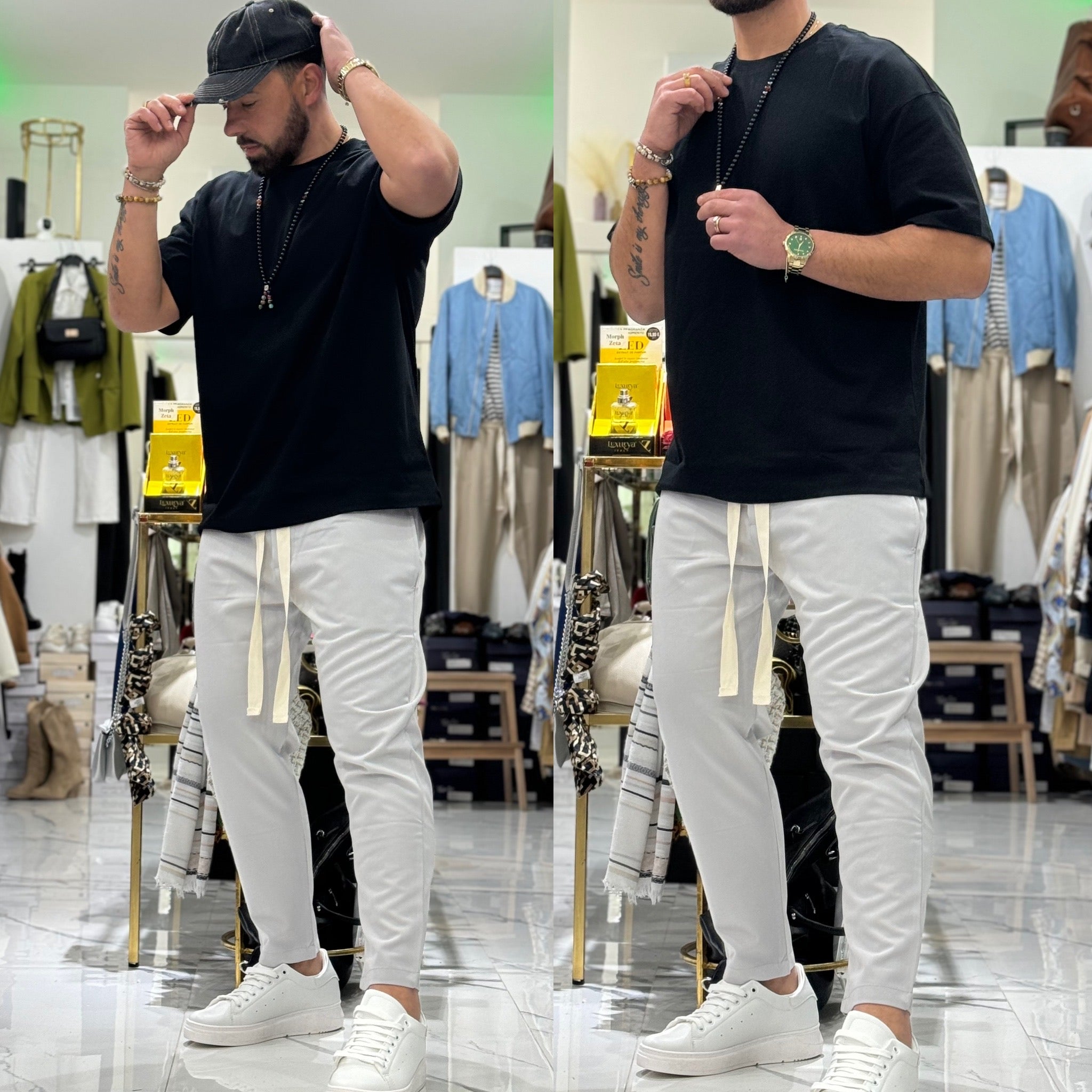 Pantamolla street style pantalone Made in Italy