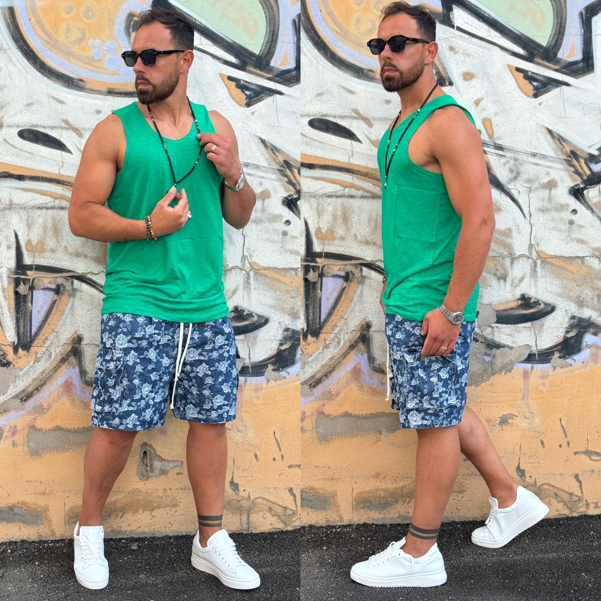 Canotta in cotone Slim luxury