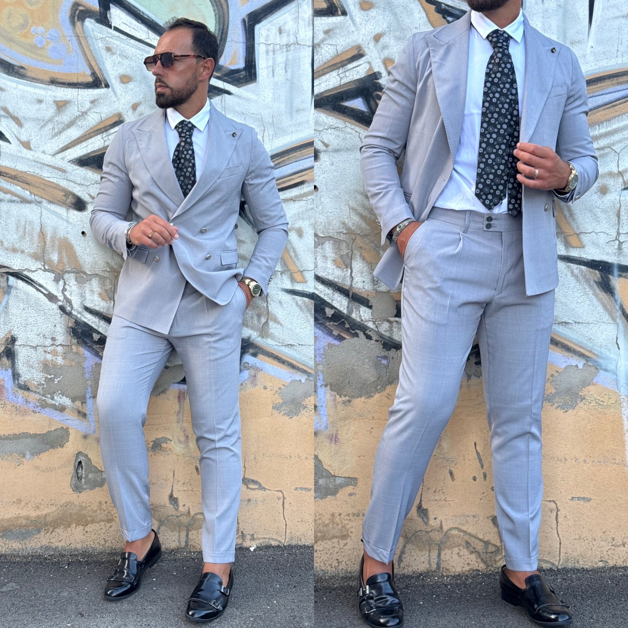 Abito sartoriale doppiopetto Ddsmile