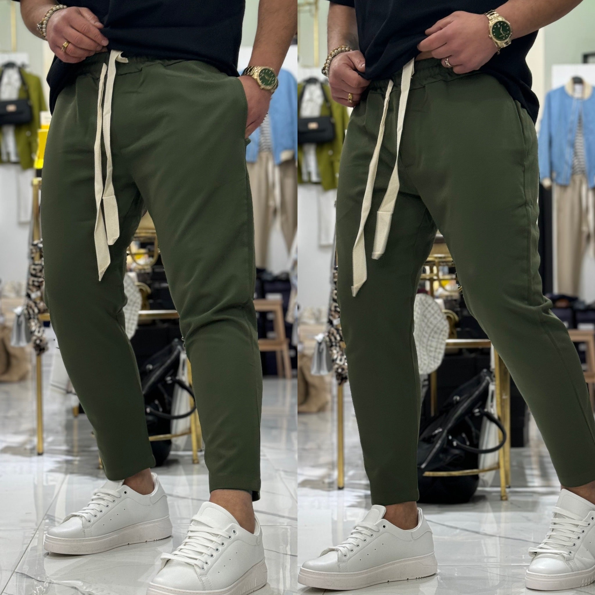 Pantamolla street style pantalone Made in Italy