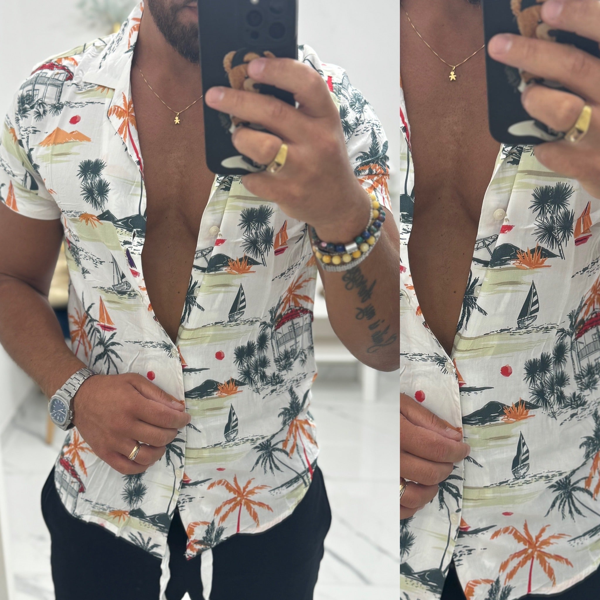 Combo camicia e bermuda coordinato Miami