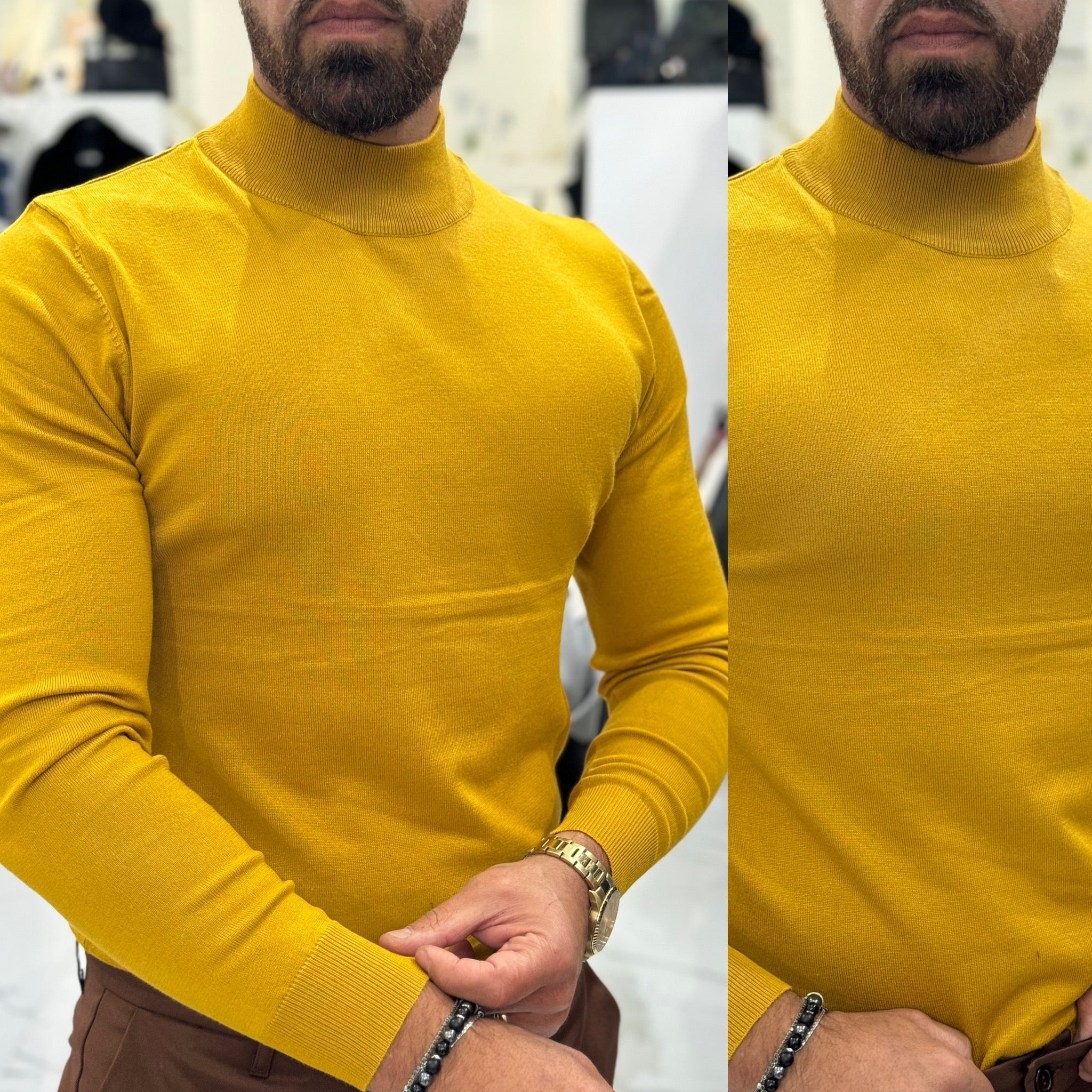 Maglione mezzocollo dolcevita Canada