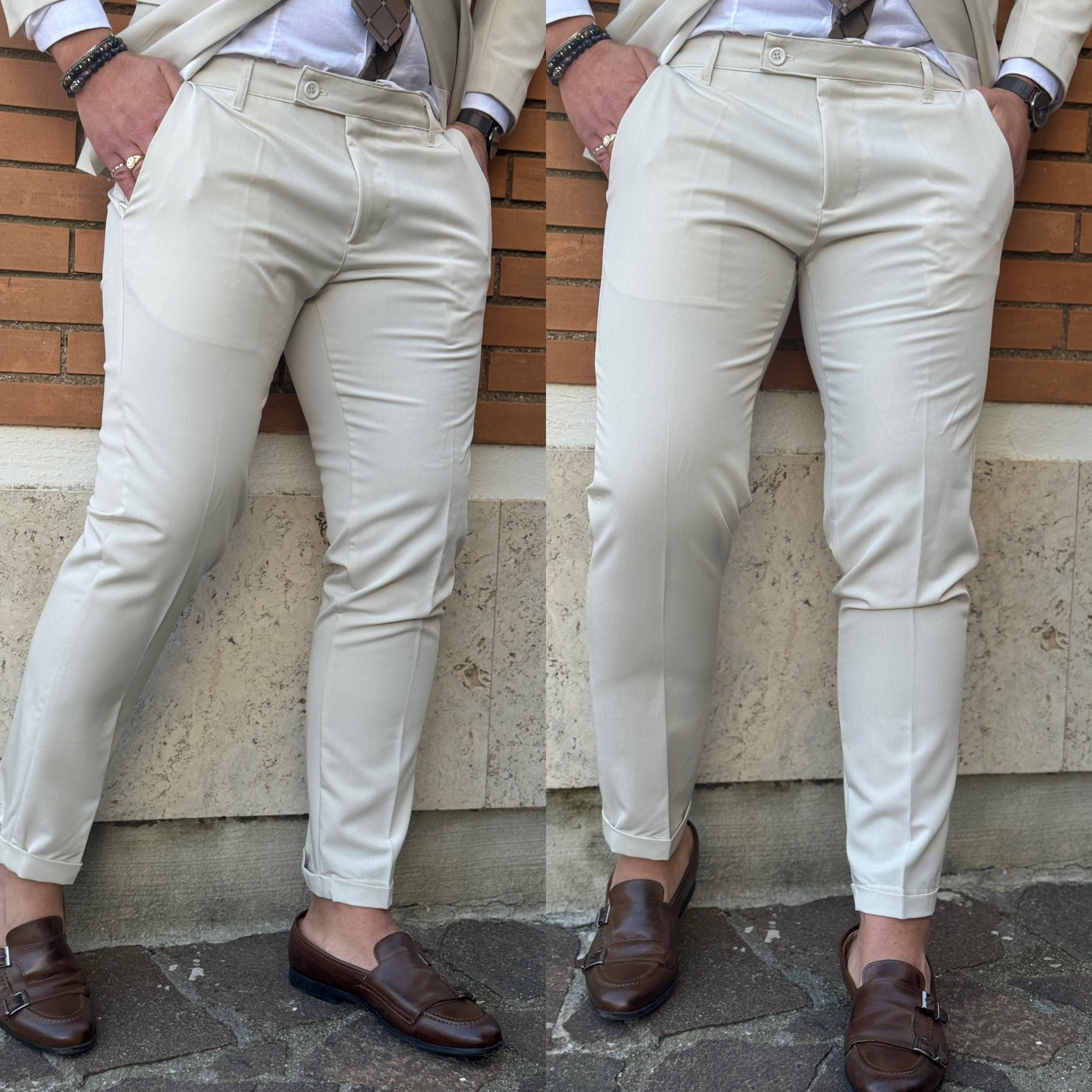 Abito doppiopetto sartoriale Positano