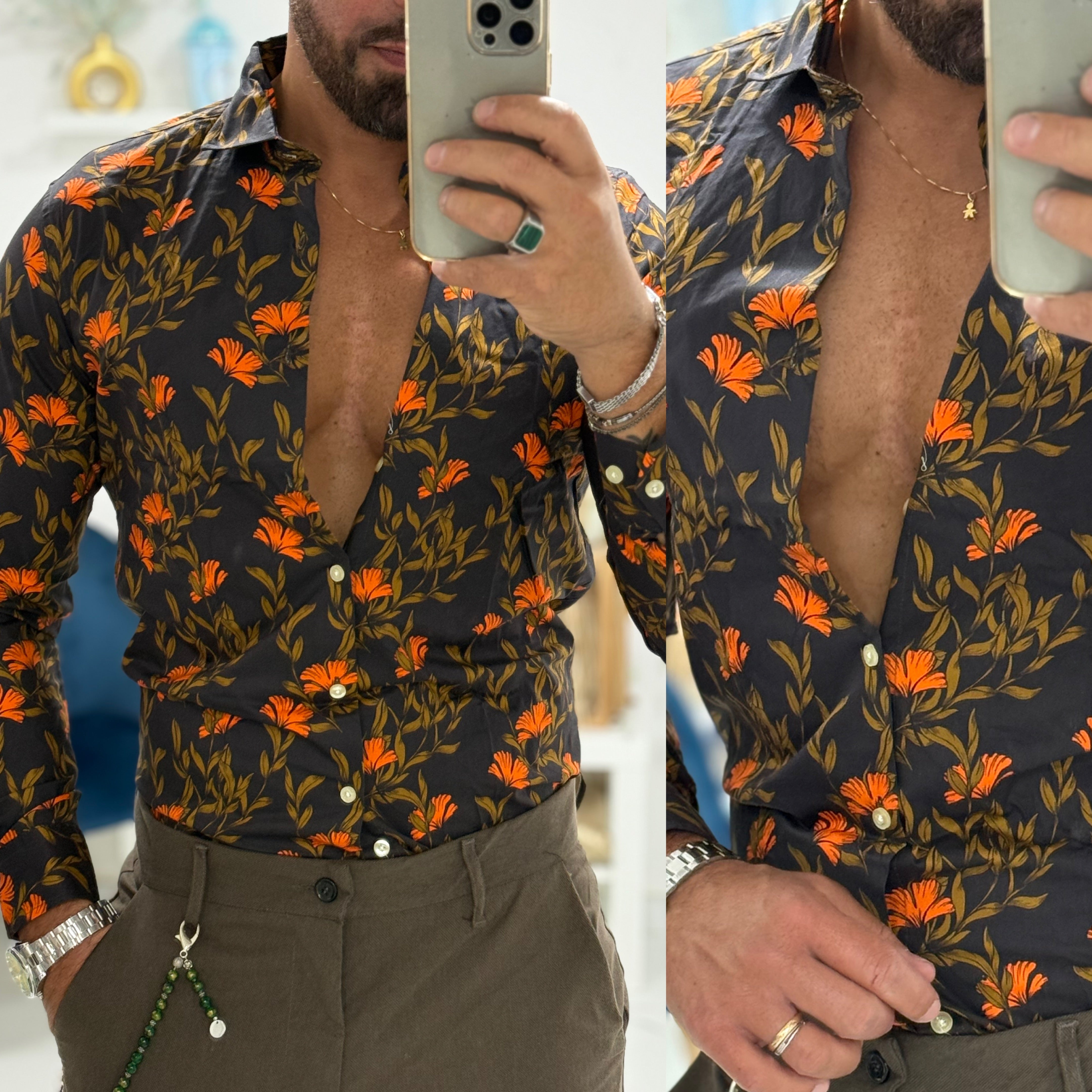 Combo pantalone e camicia Floreal