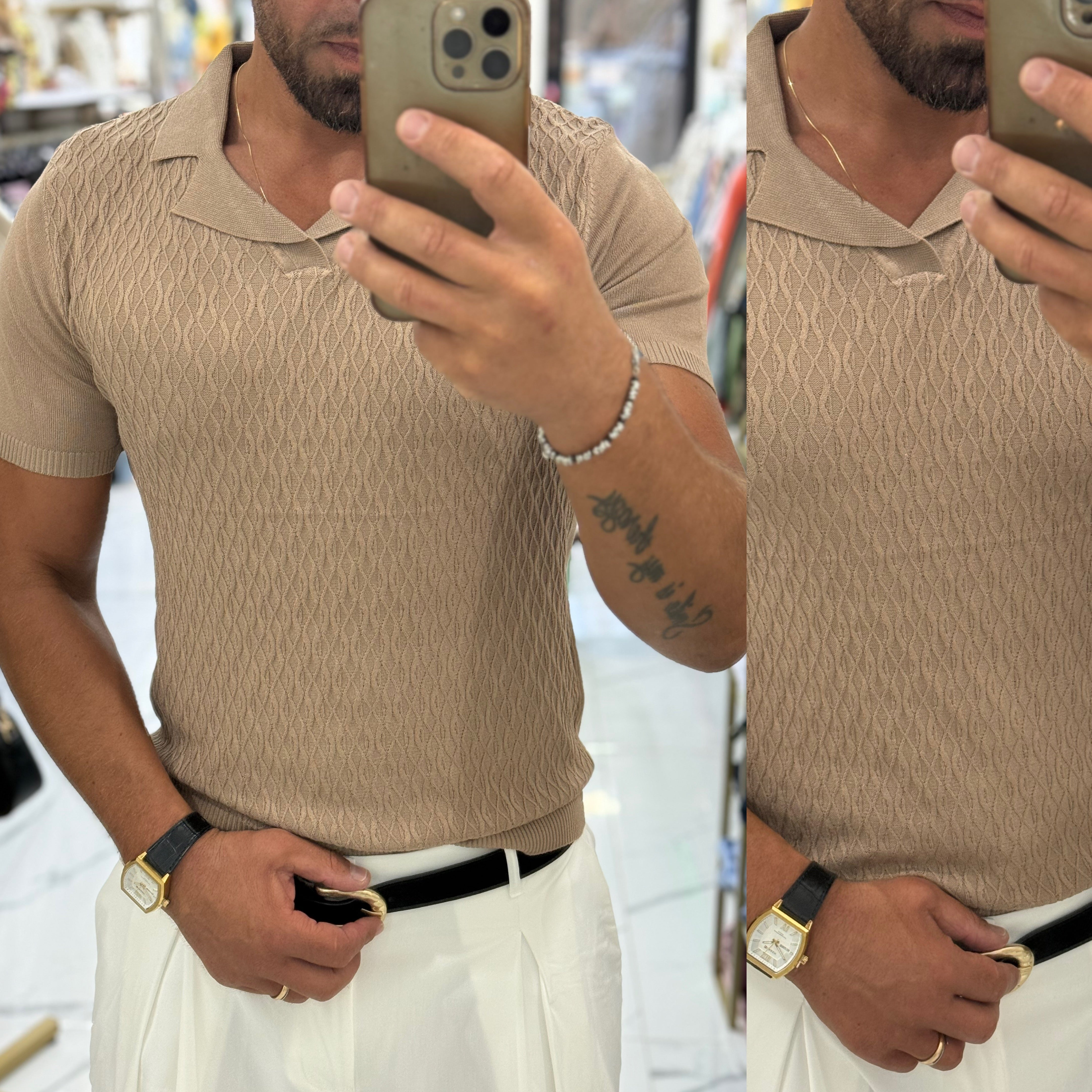 Combo pantalone e polo coordinato Ddsmile