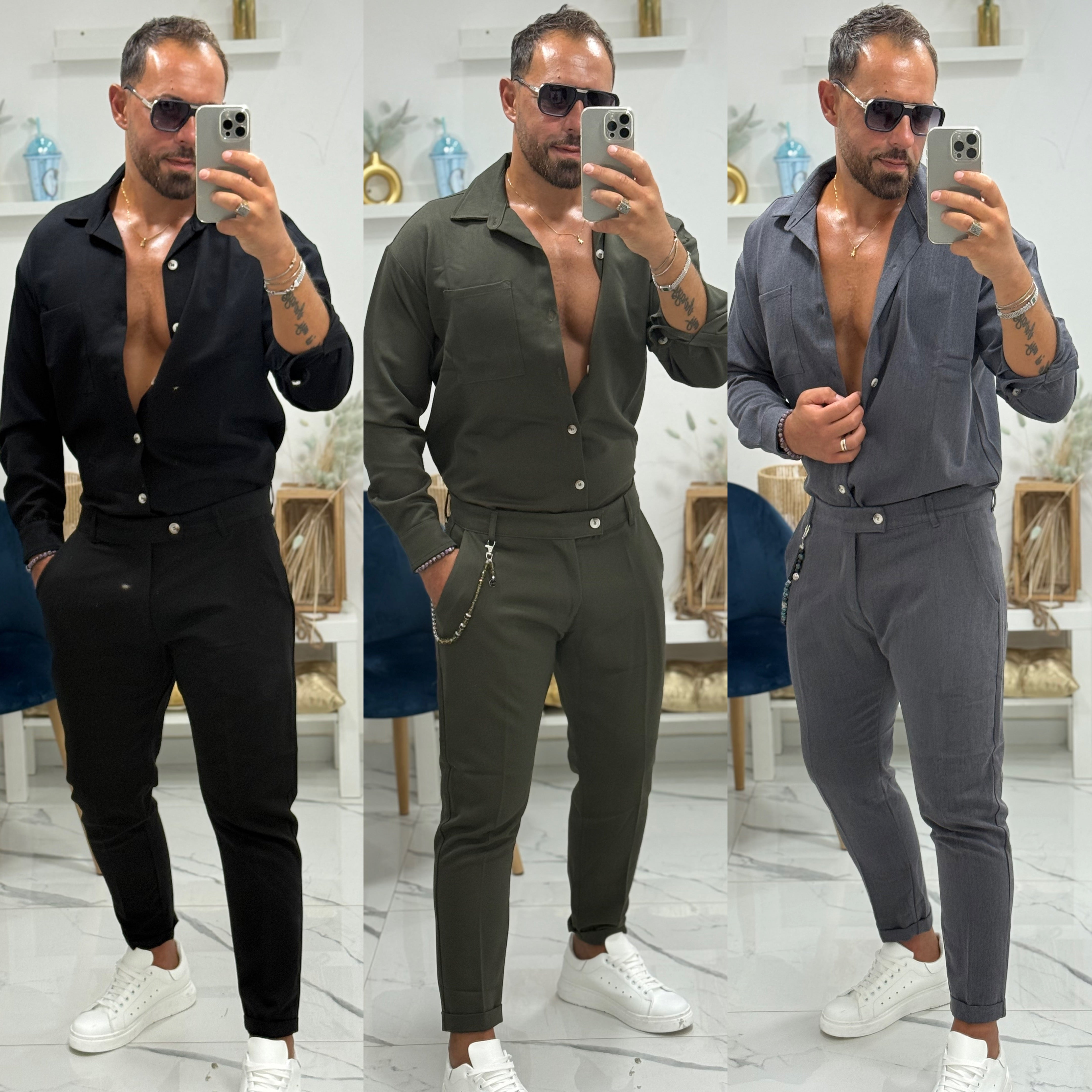 Coordinato camicia e pantalone Martini