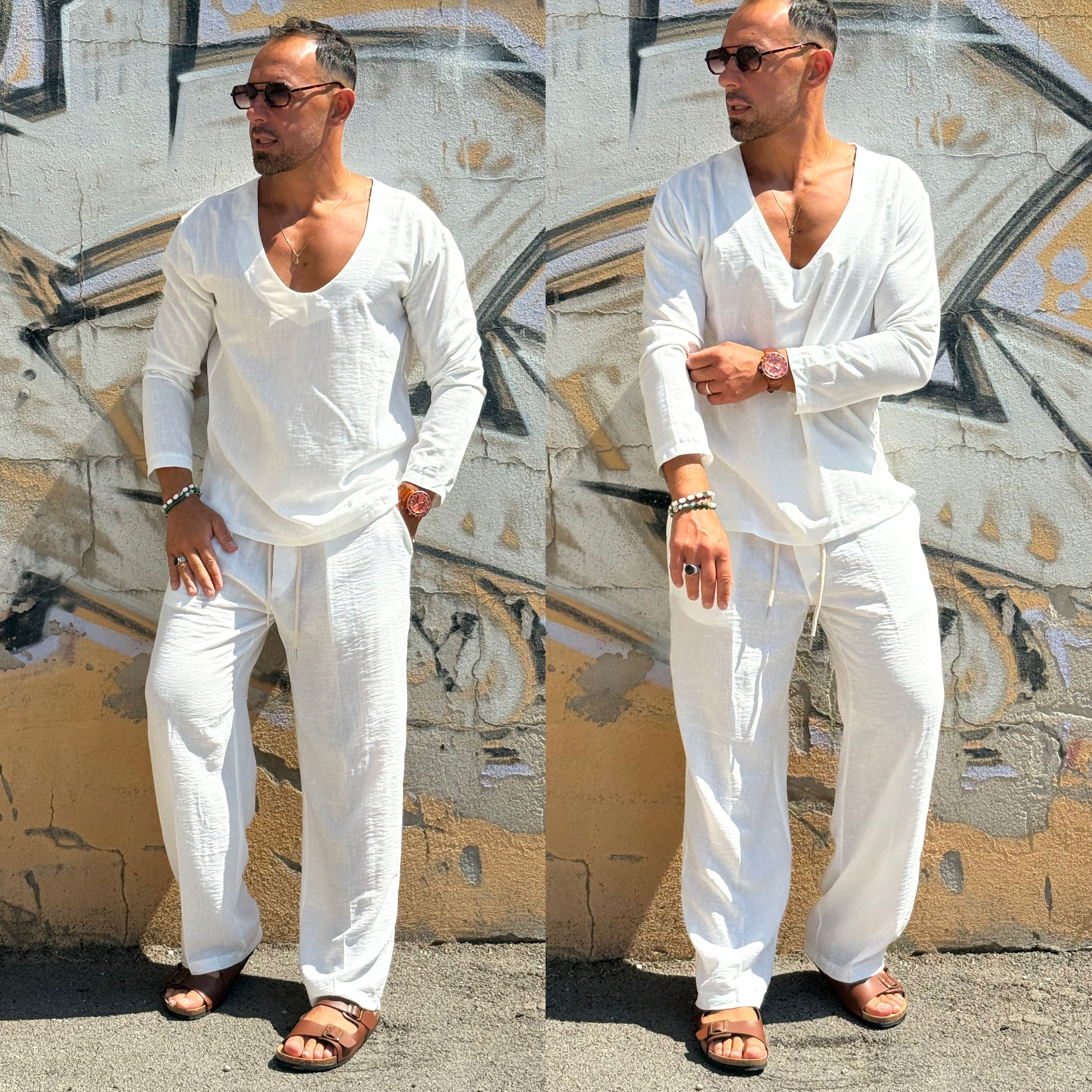 Coordinato pantalone e shirt Tulum