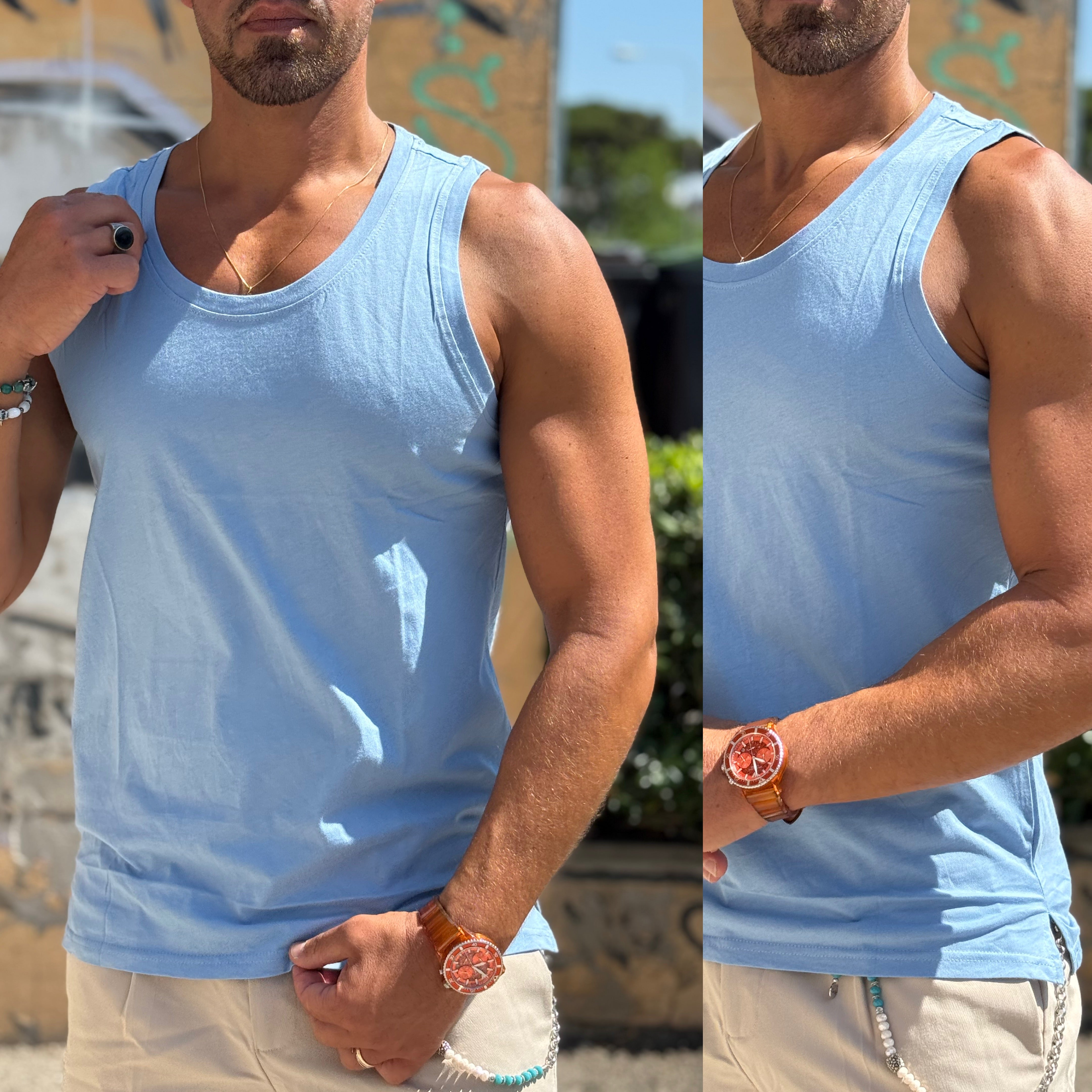Canotta Limited in cotone Ddsmile