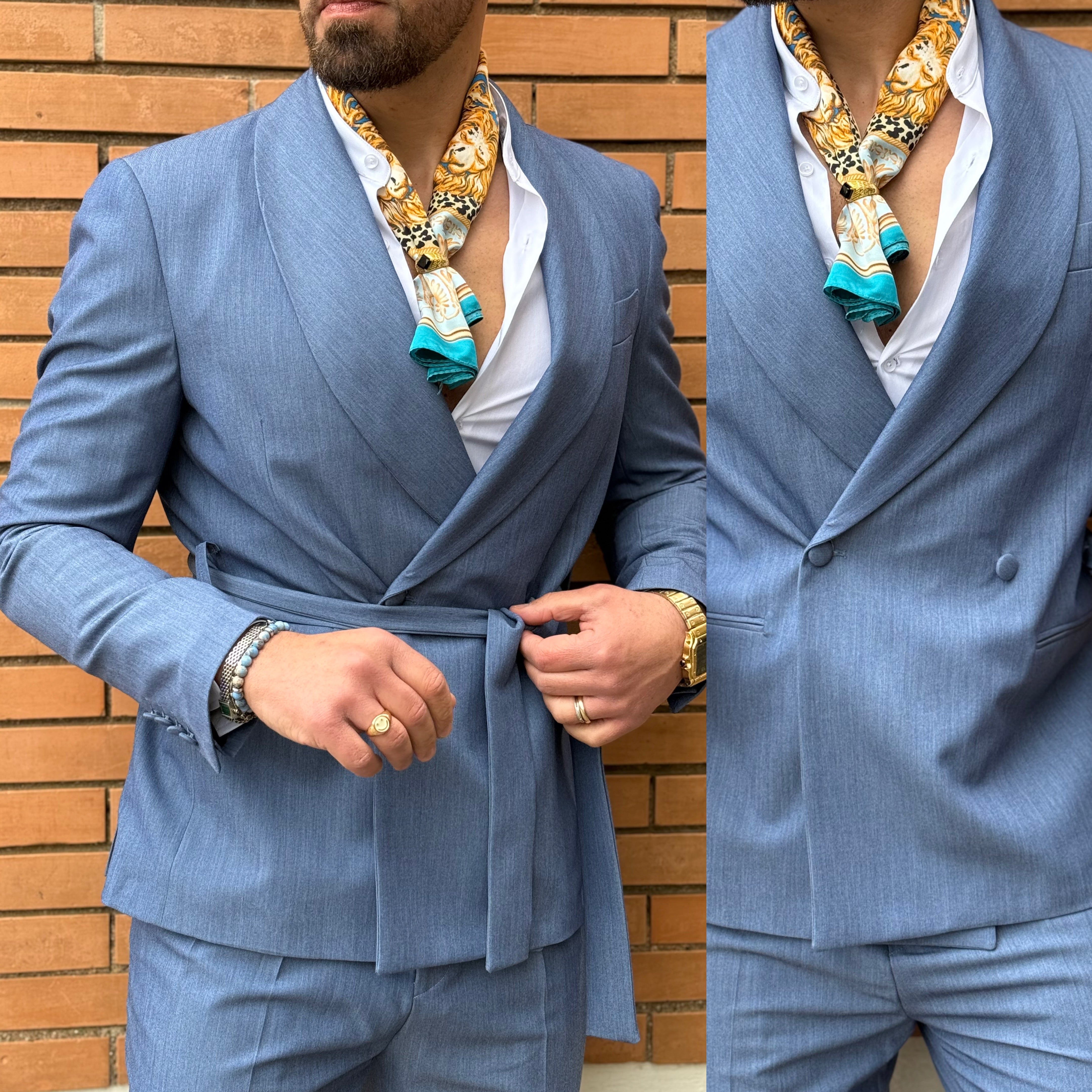 Abito sartoriale Limited con cintura BARCELLON