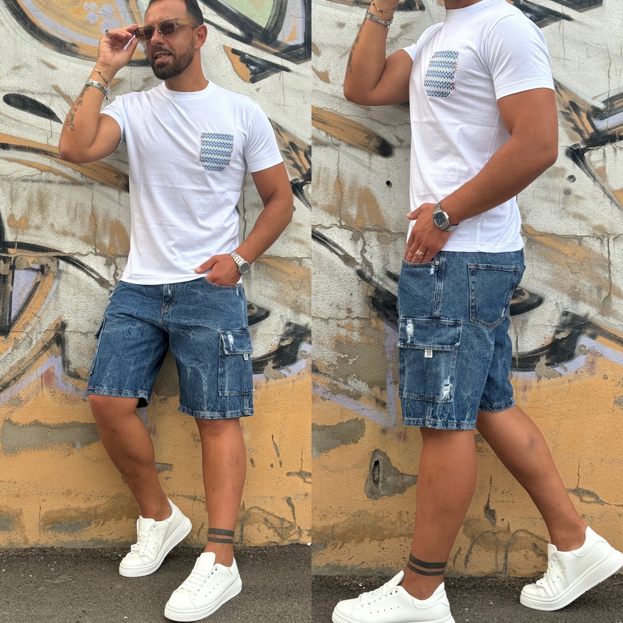 T-SHIRT con taschino blacksunday