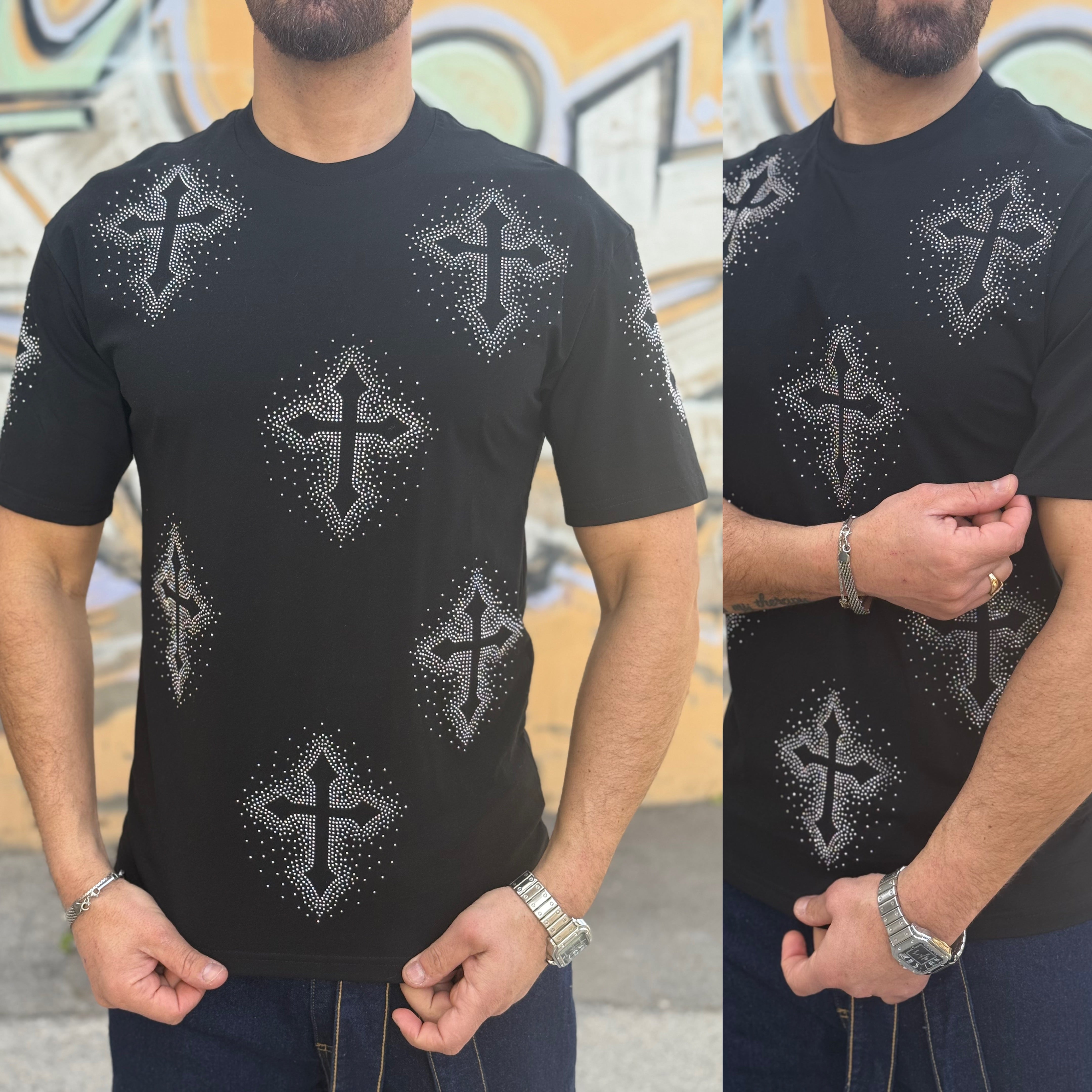 T-shirt Diamond croce London