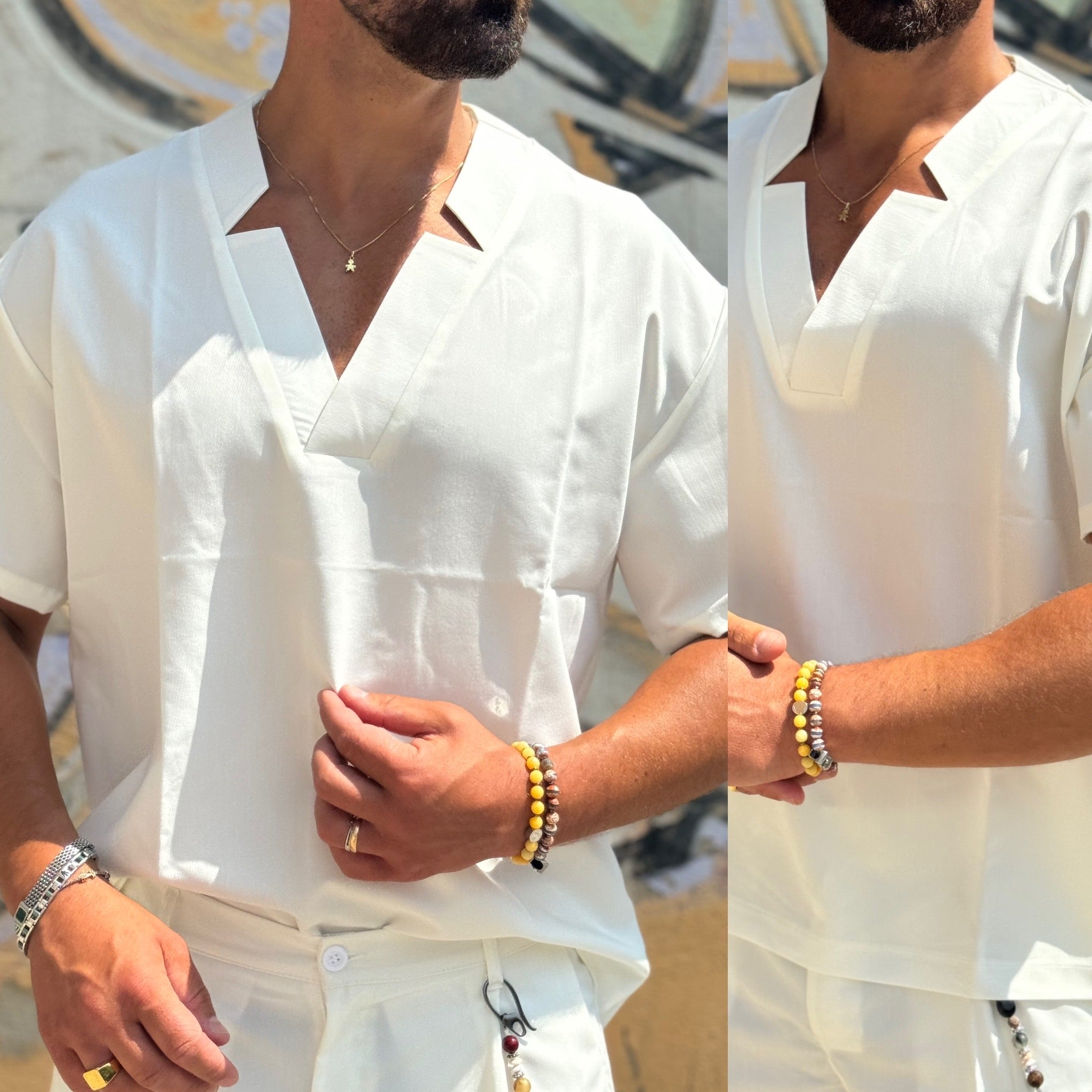 Coordinato camicia e bermuda Valencia