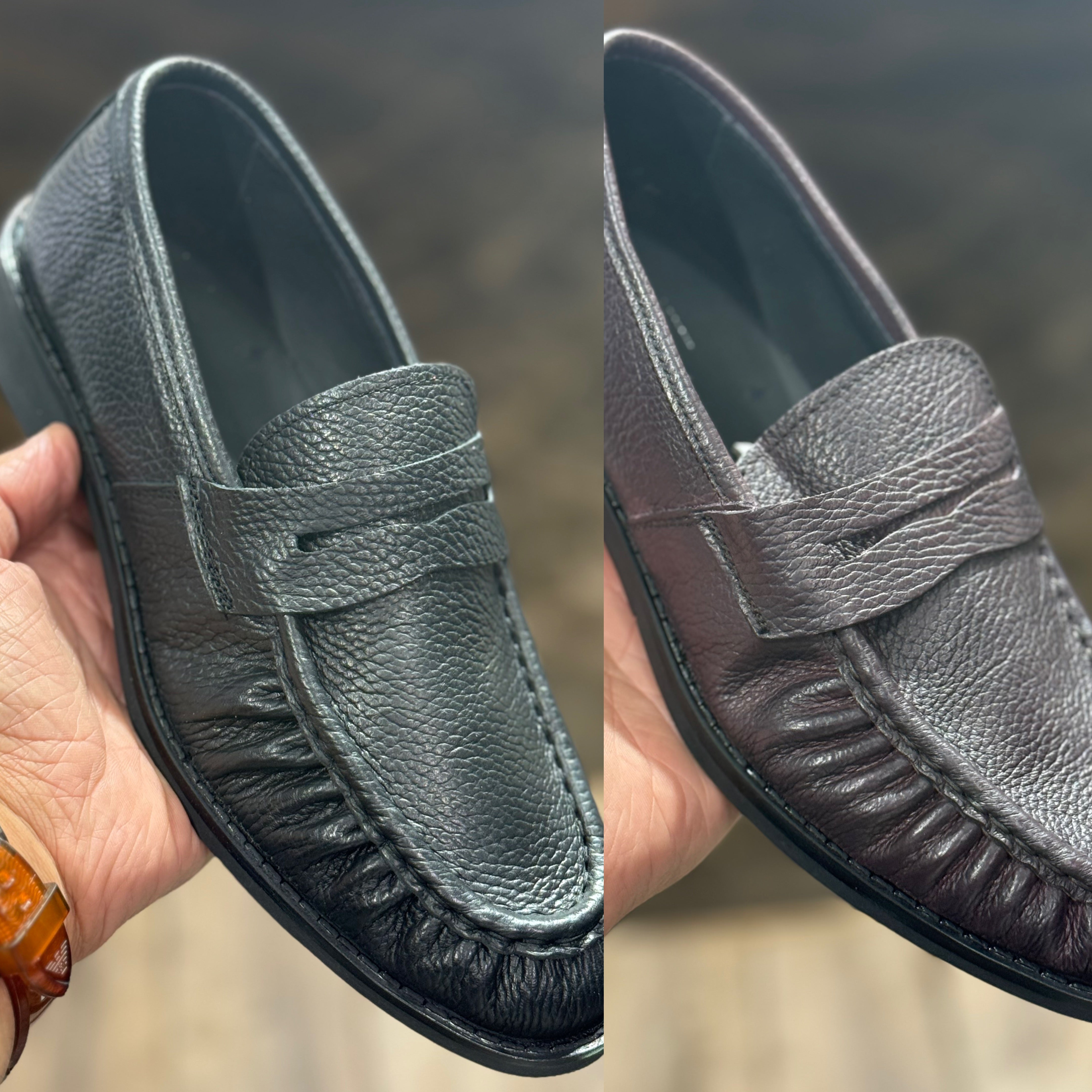 Mocassino limited in pelle intrecciata Ddsmile