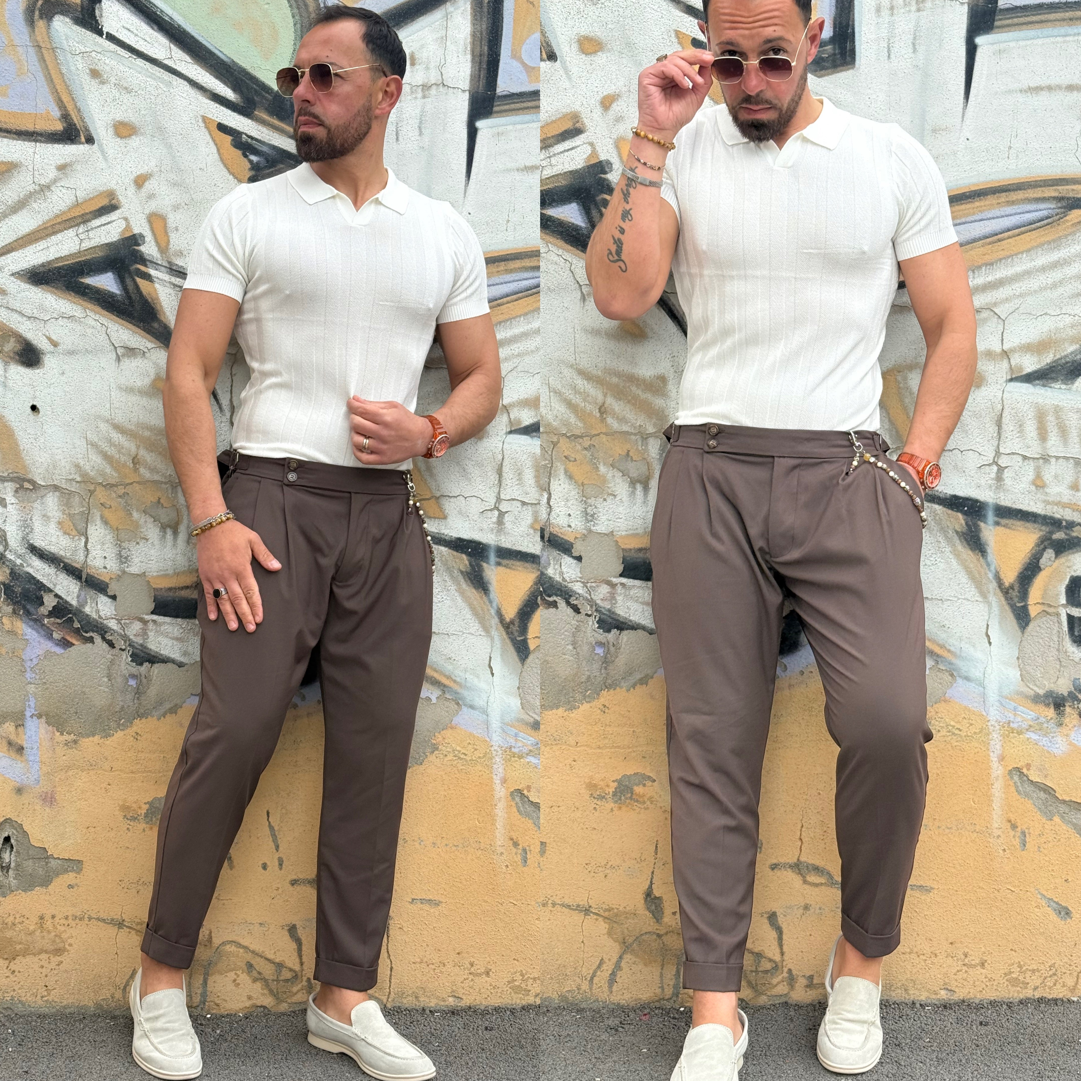 Polo senza bottoni Slim florence