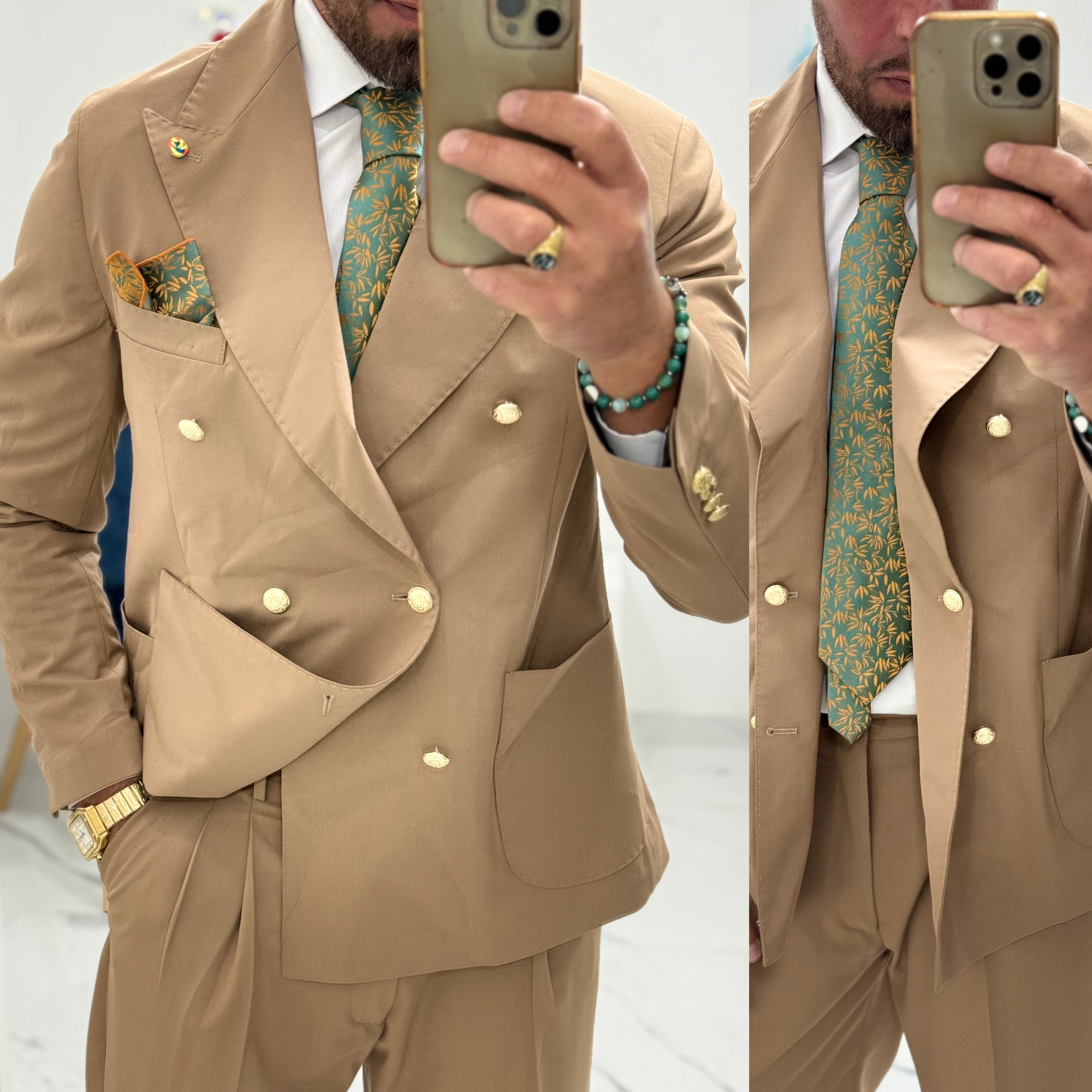 Abito doppio petto Gold London