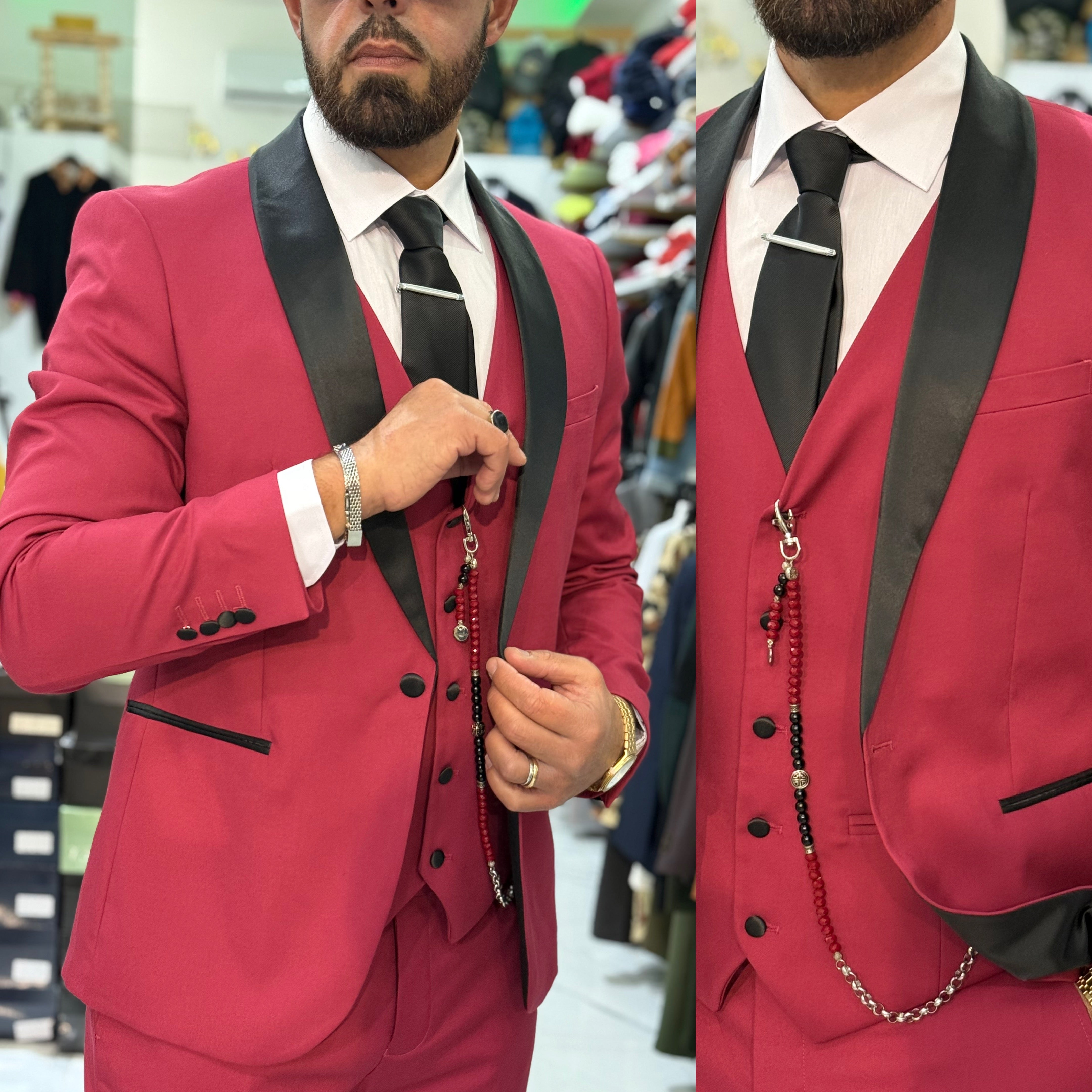 Abito smoking giacca gilet e pantalone Florence