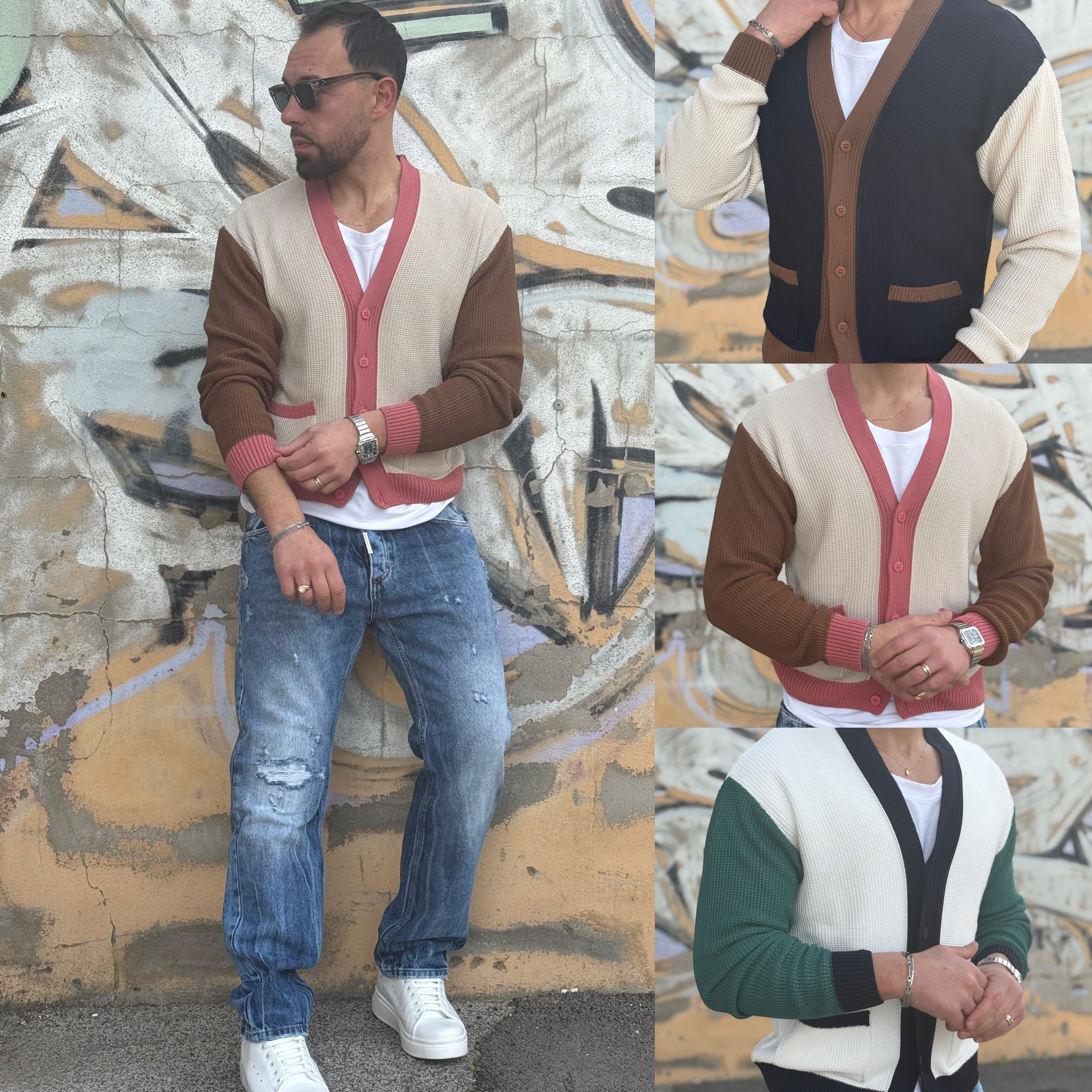 Cardigan monopetto limited Monaco