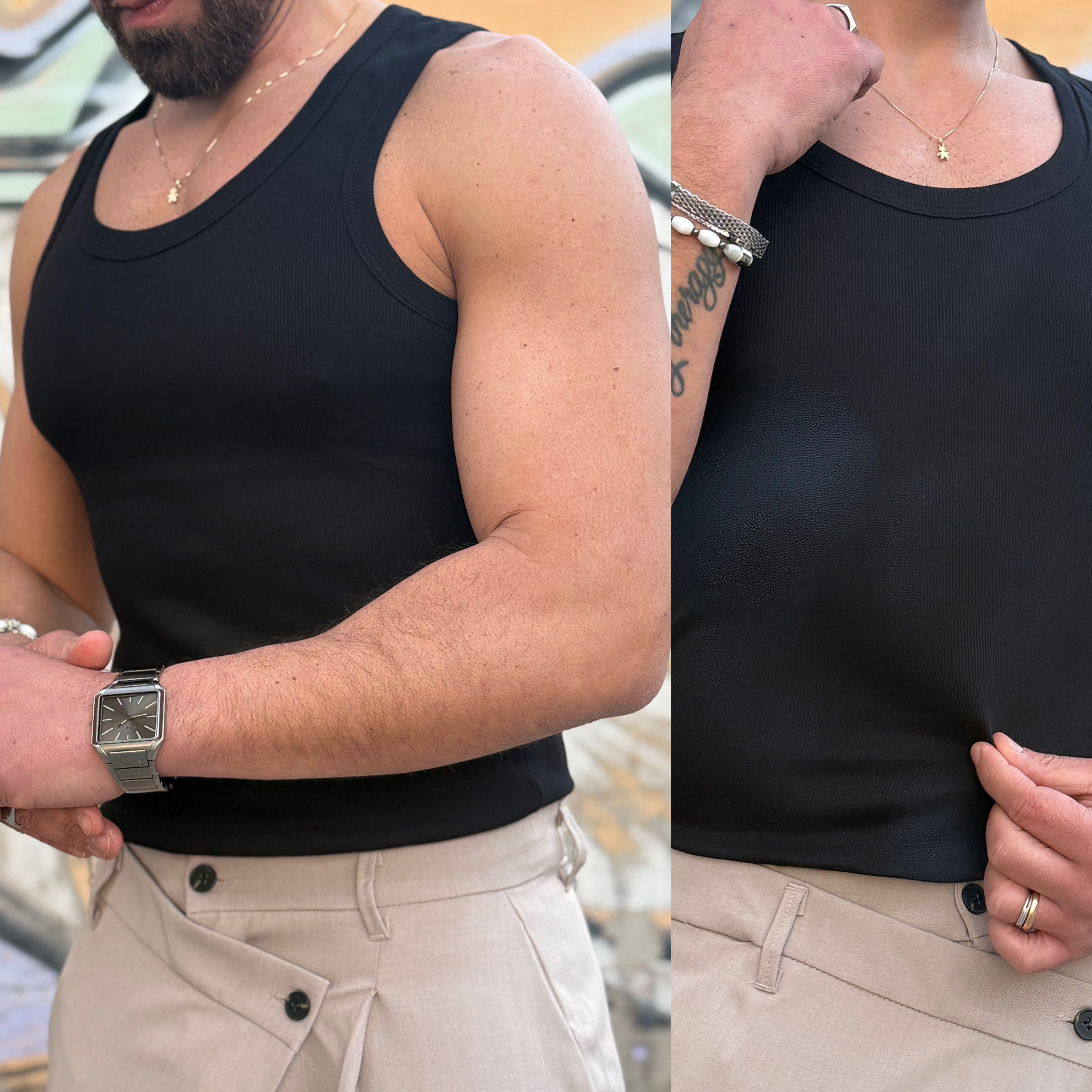 Combo camicia canotta e pantalone ISLAND