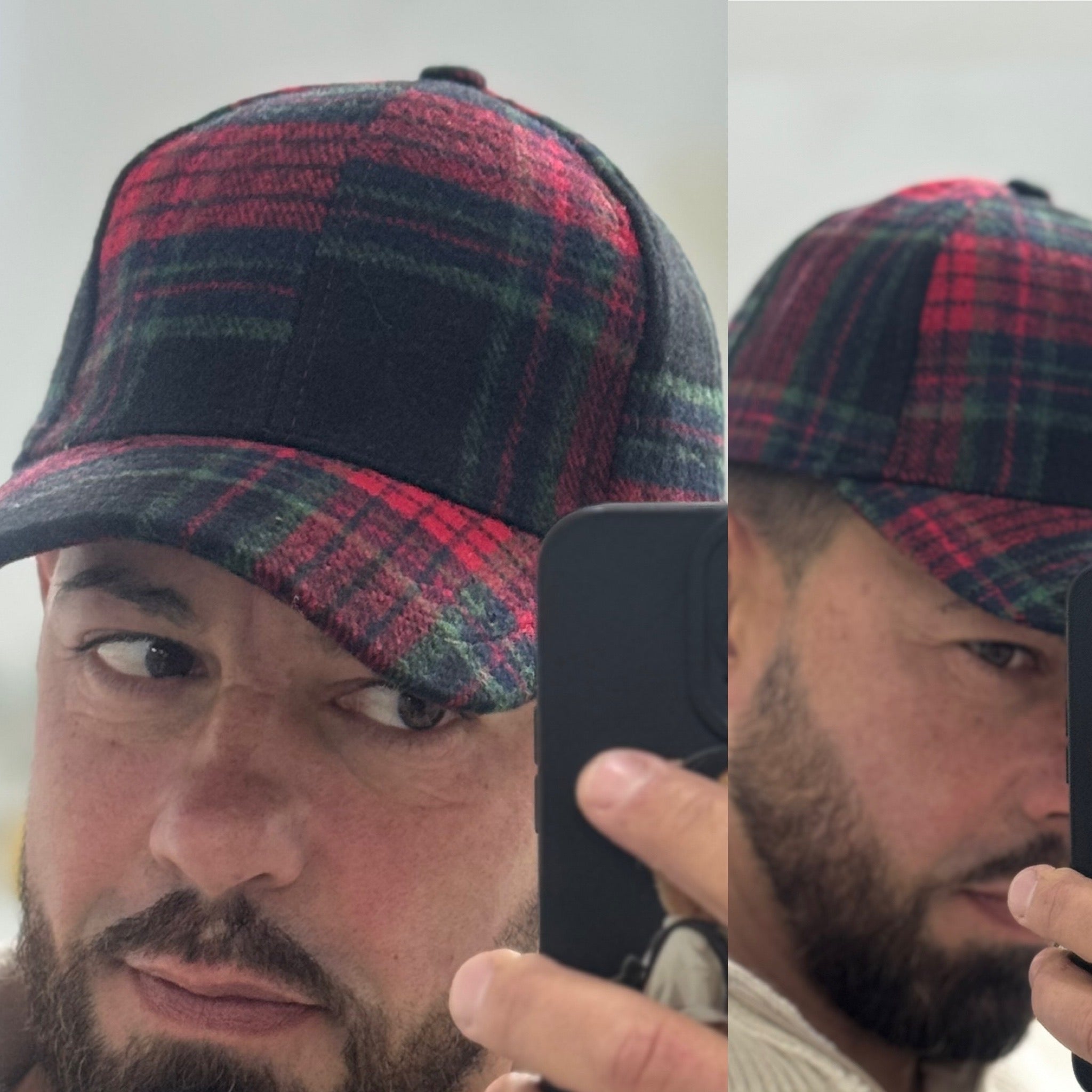 Cappello visiera scozzese London