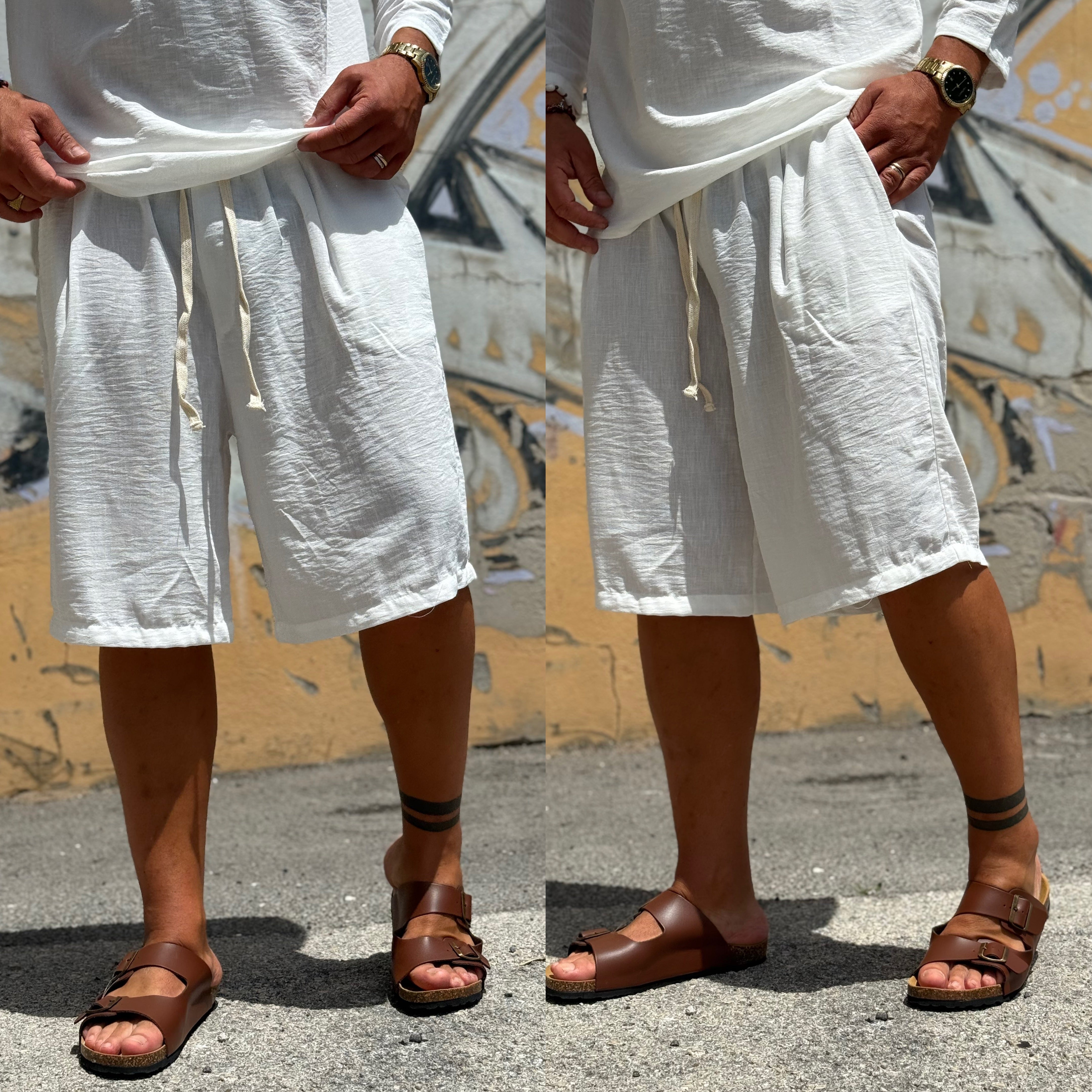 Coordinato Bermuda e camicione tulum