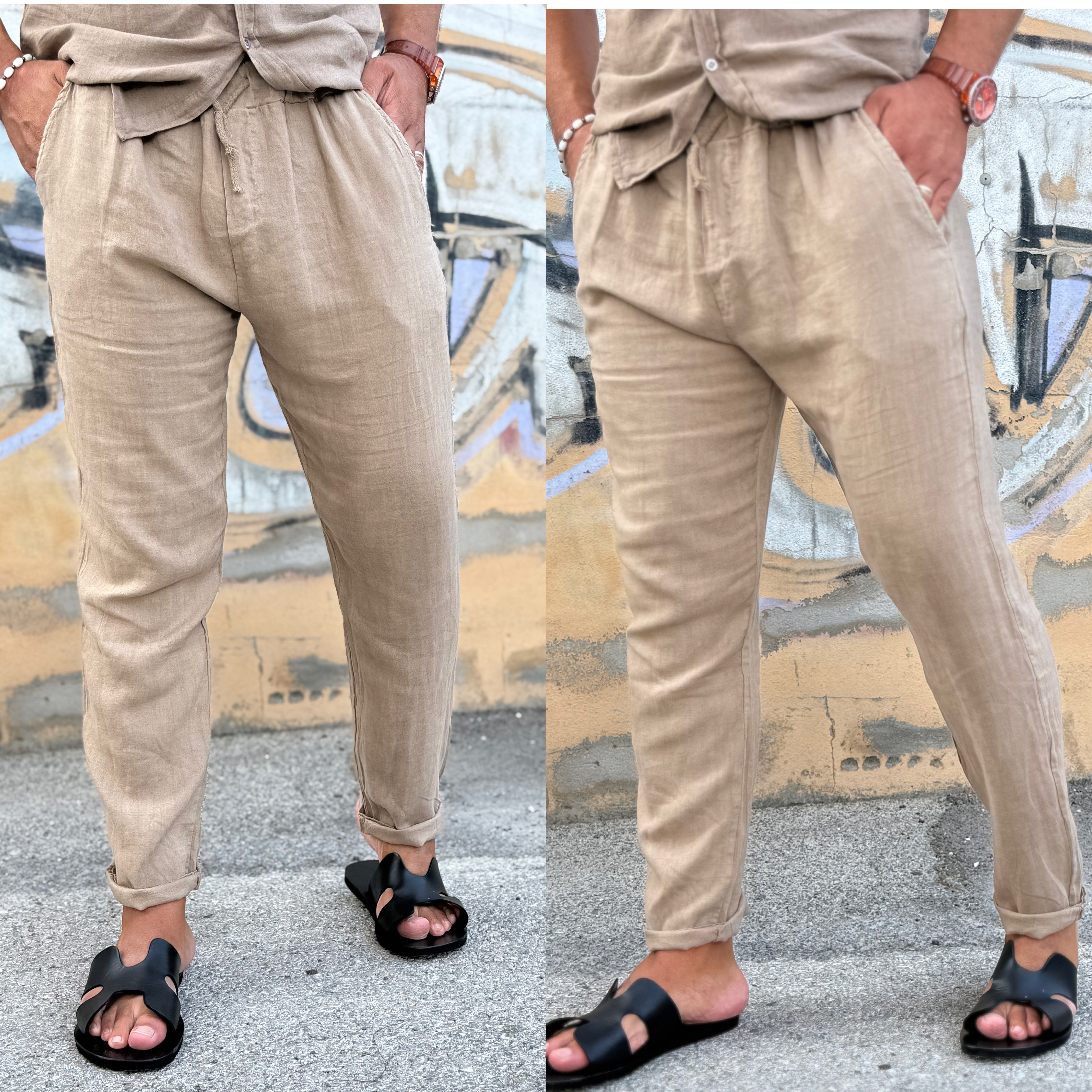 Coordinato in 100%lino Cuba