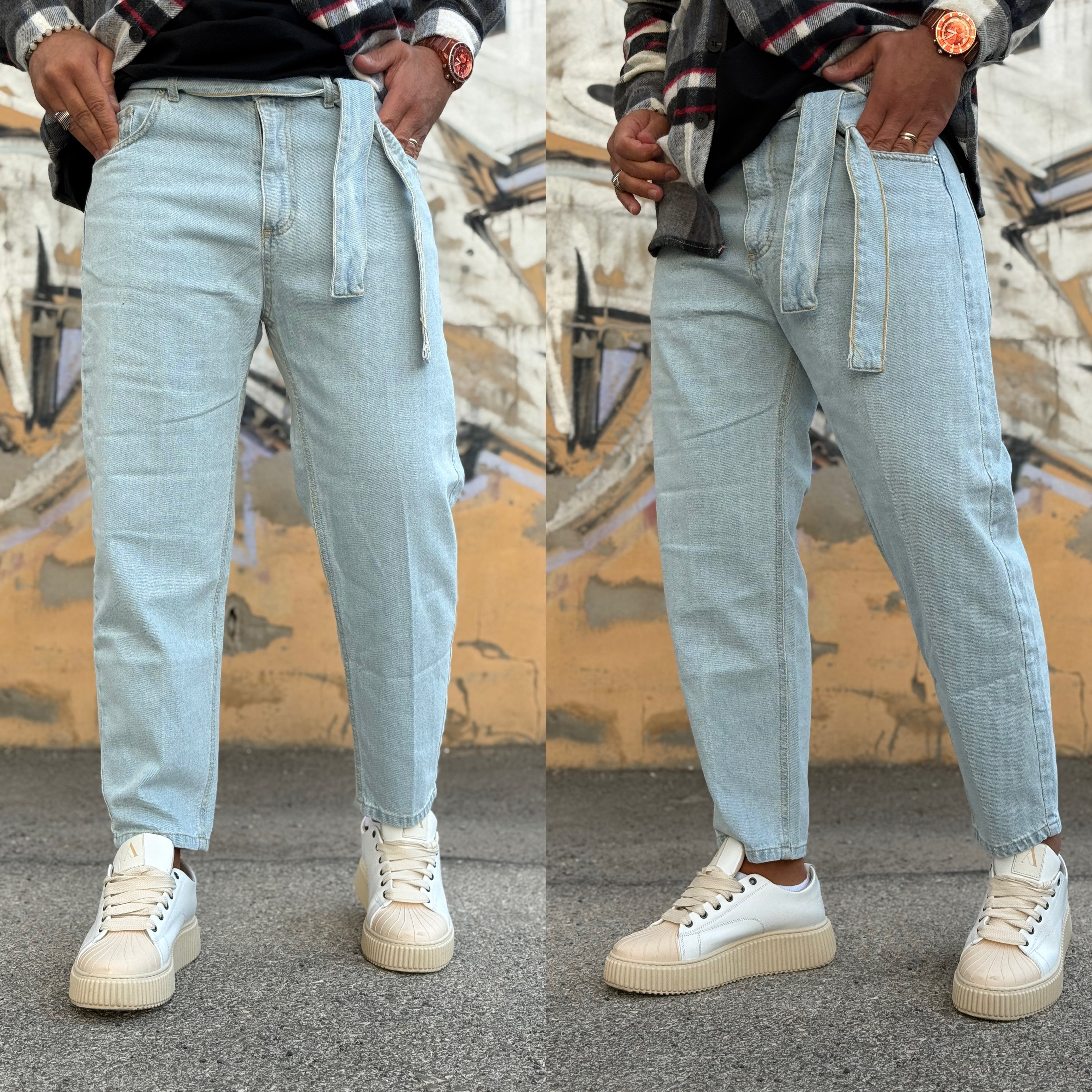 Combo jeans e camicione coordinato Ddsmile