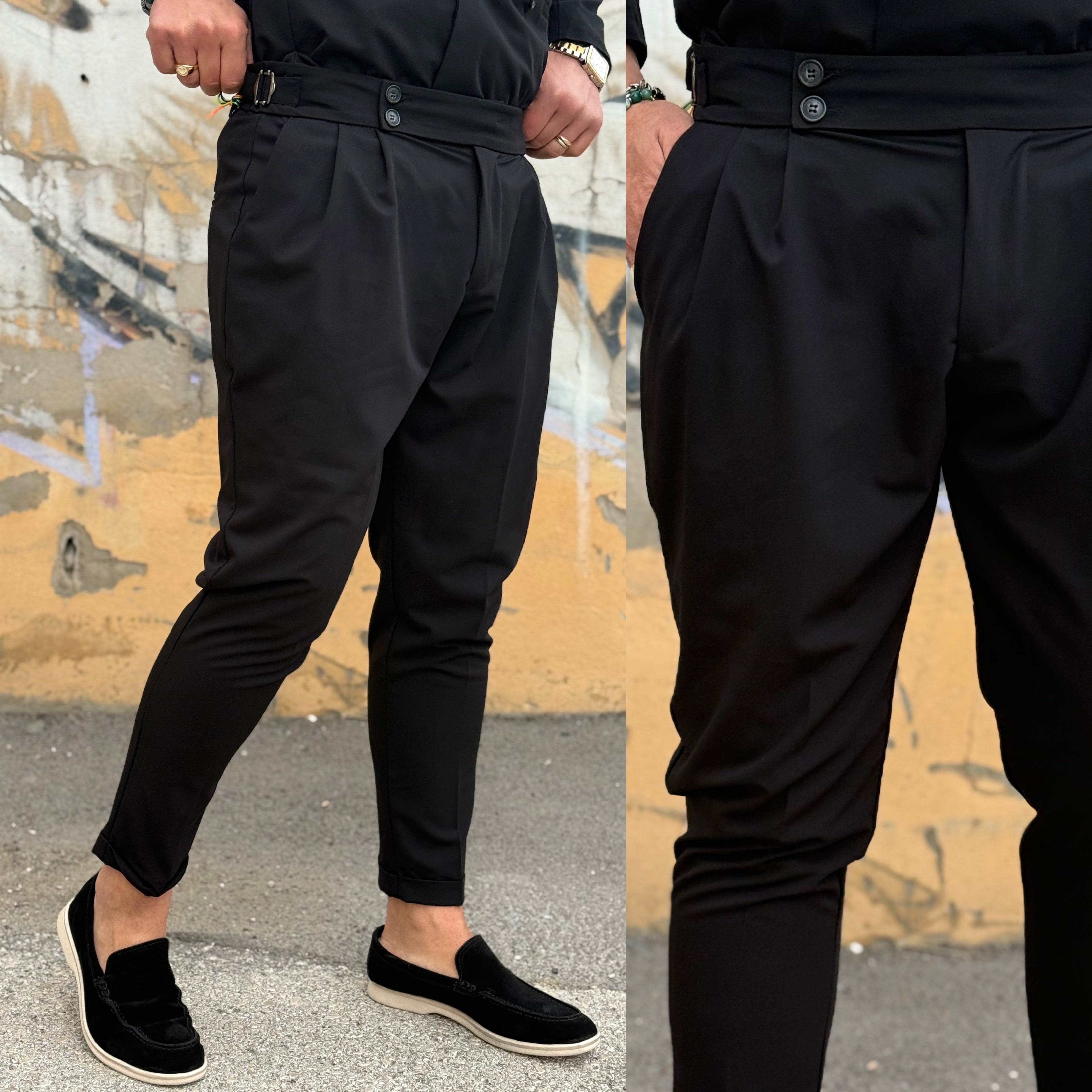 Abito suite coreano giacca e pantalone luxury