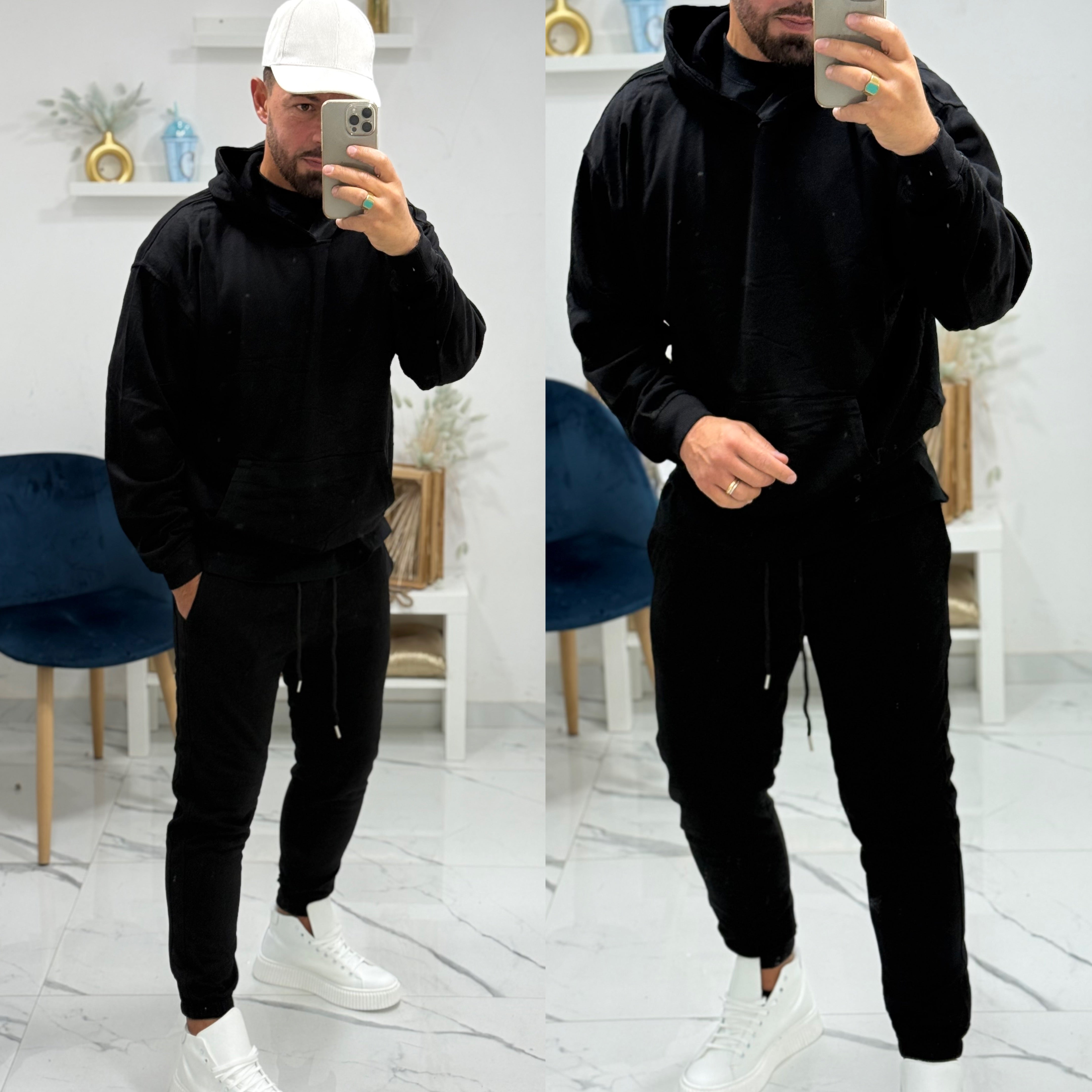 Tuta completa felpa e pantalone paris