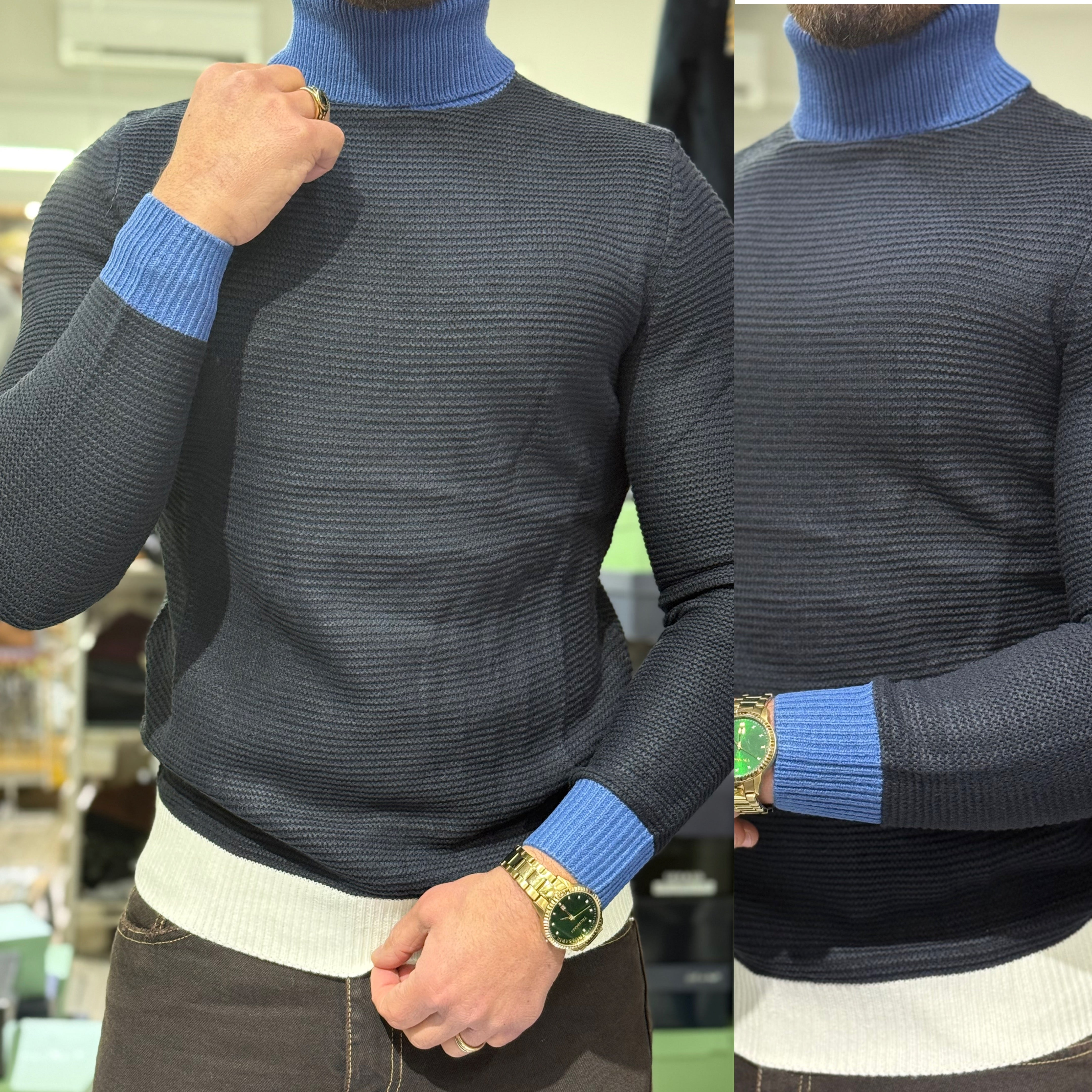 Dolcevita maglione Slim Maiorca