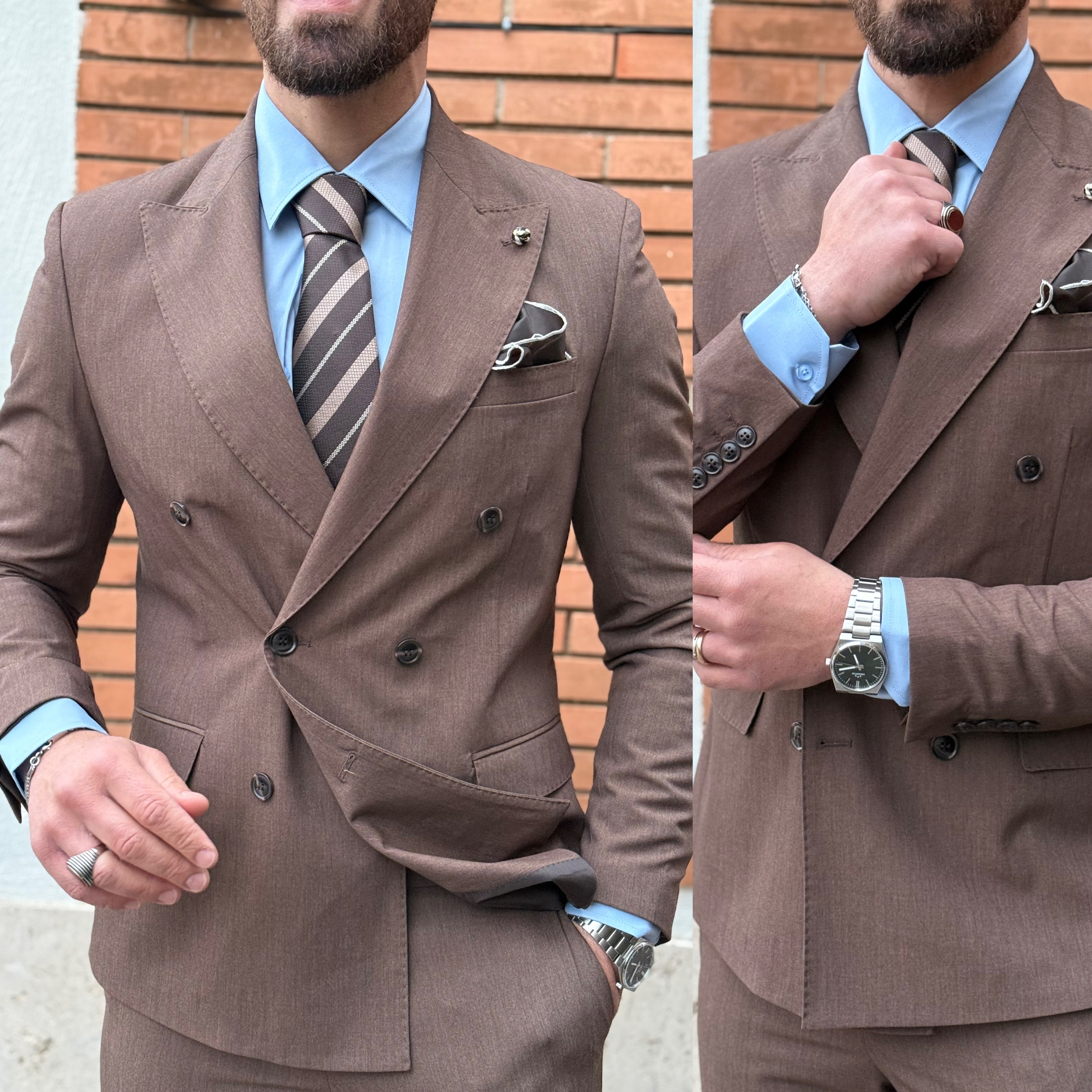 Abito sartoriale doppiopetto madrid