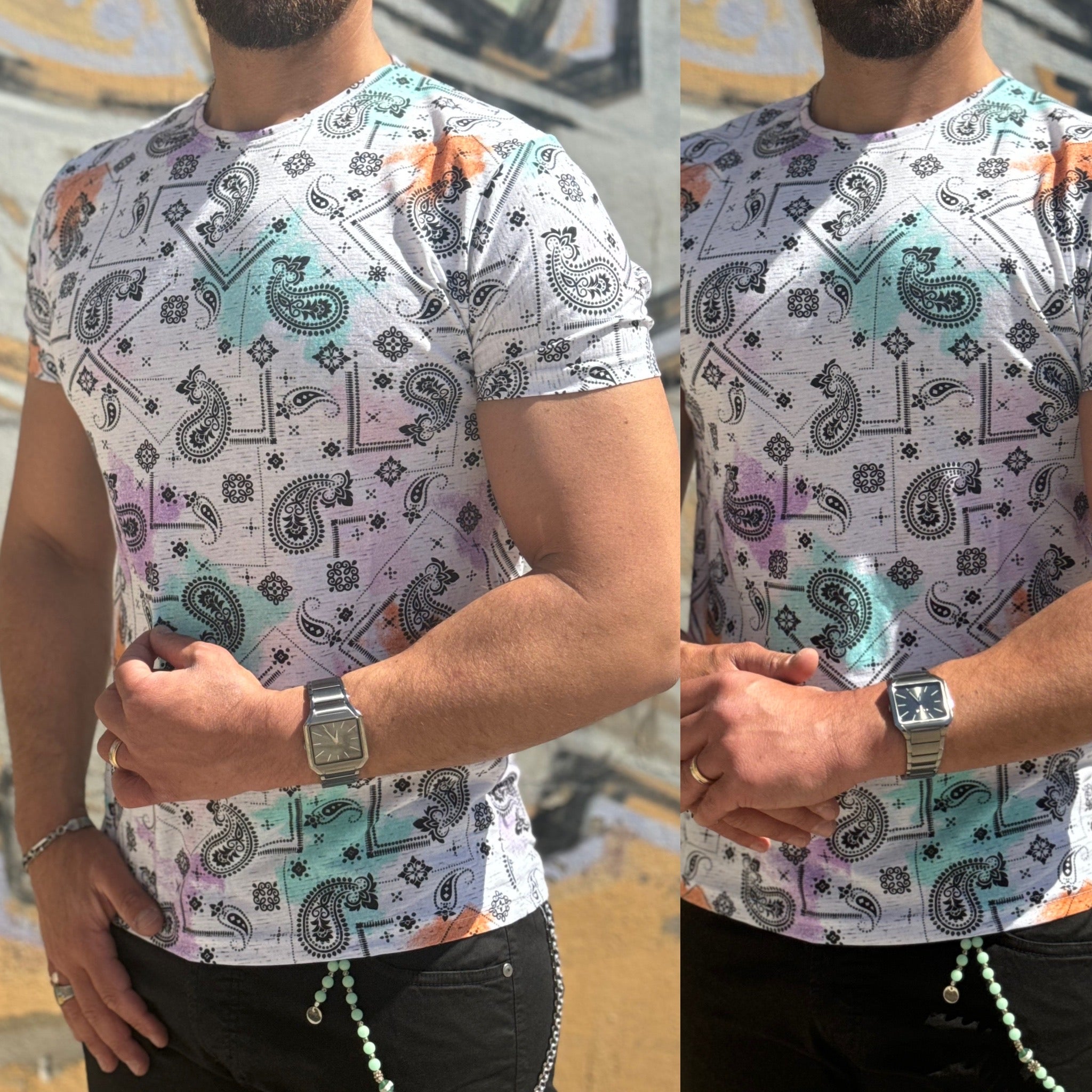 Combo t-SHIRT e pantalone 5 tasche Madrid
