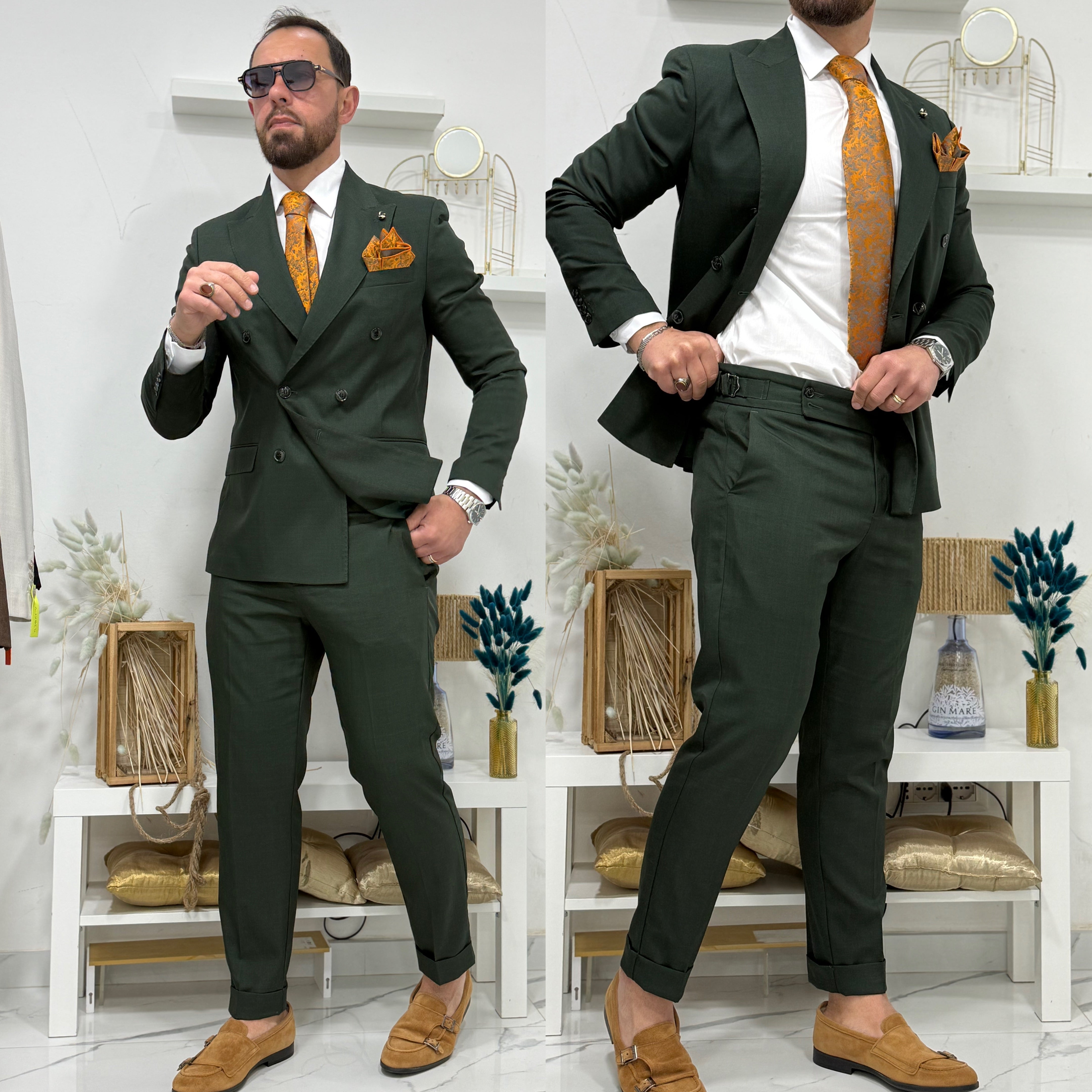 Abito sartoriale doppiopetto madrid