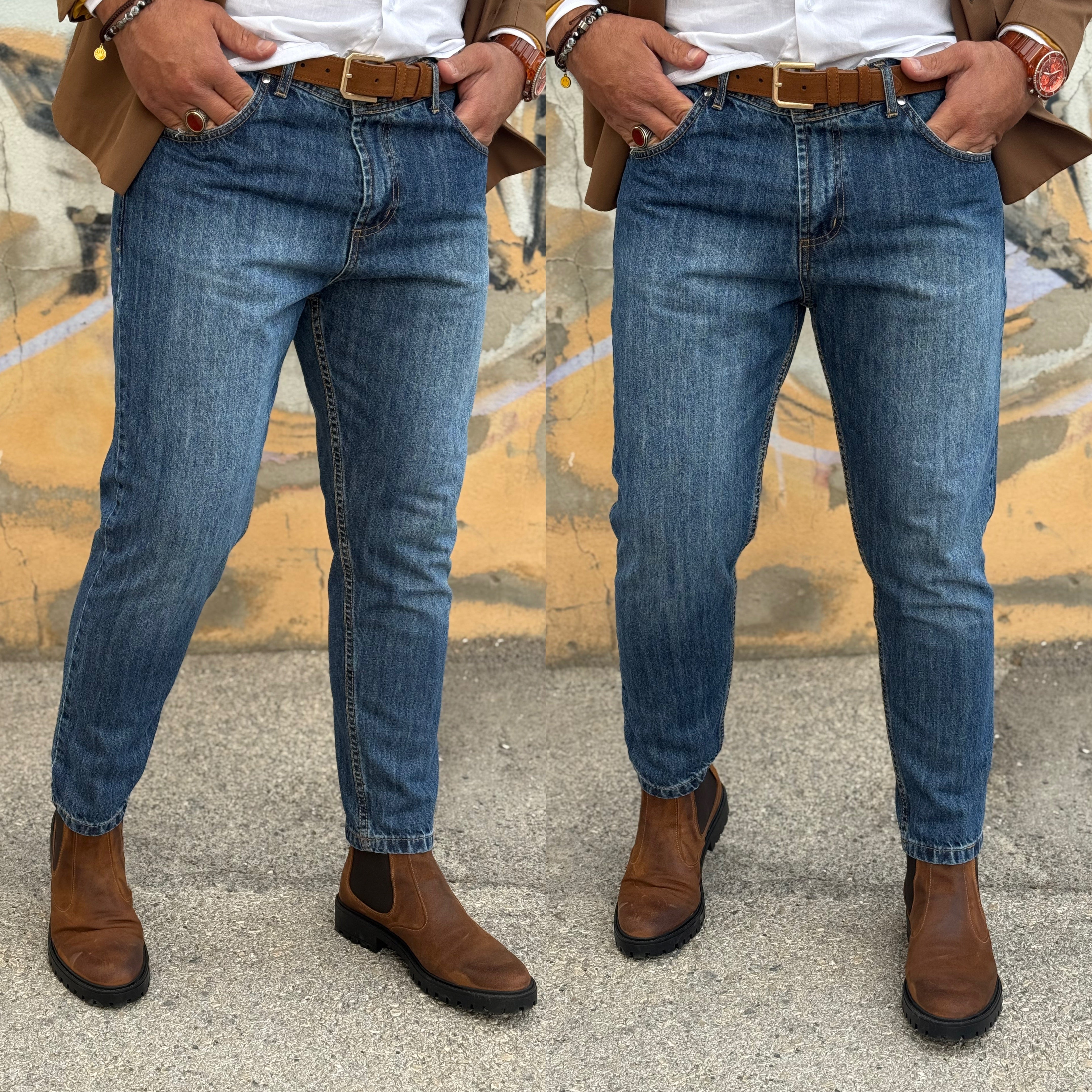 Outfit giacca e jeans Ddsmile