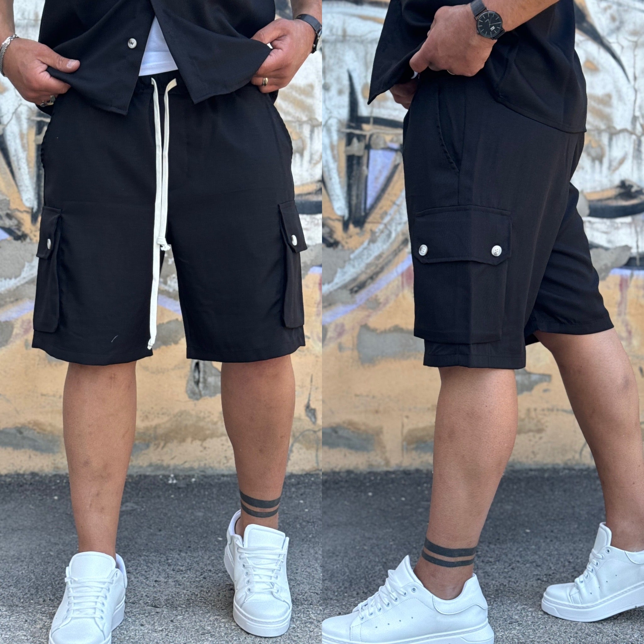 Coordinato bermuda e camicia Duca Homme