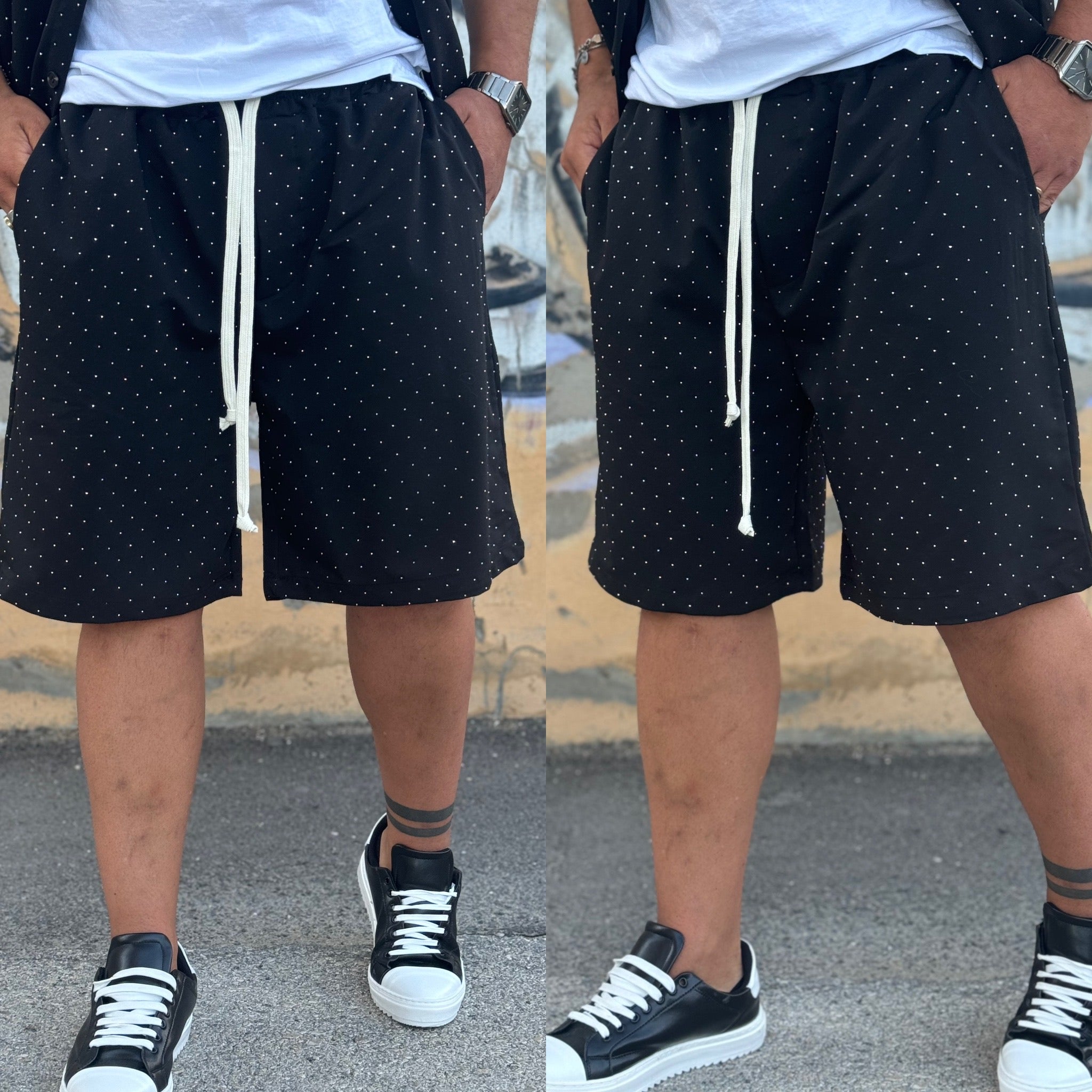 Coordinato nero street DIAMOND